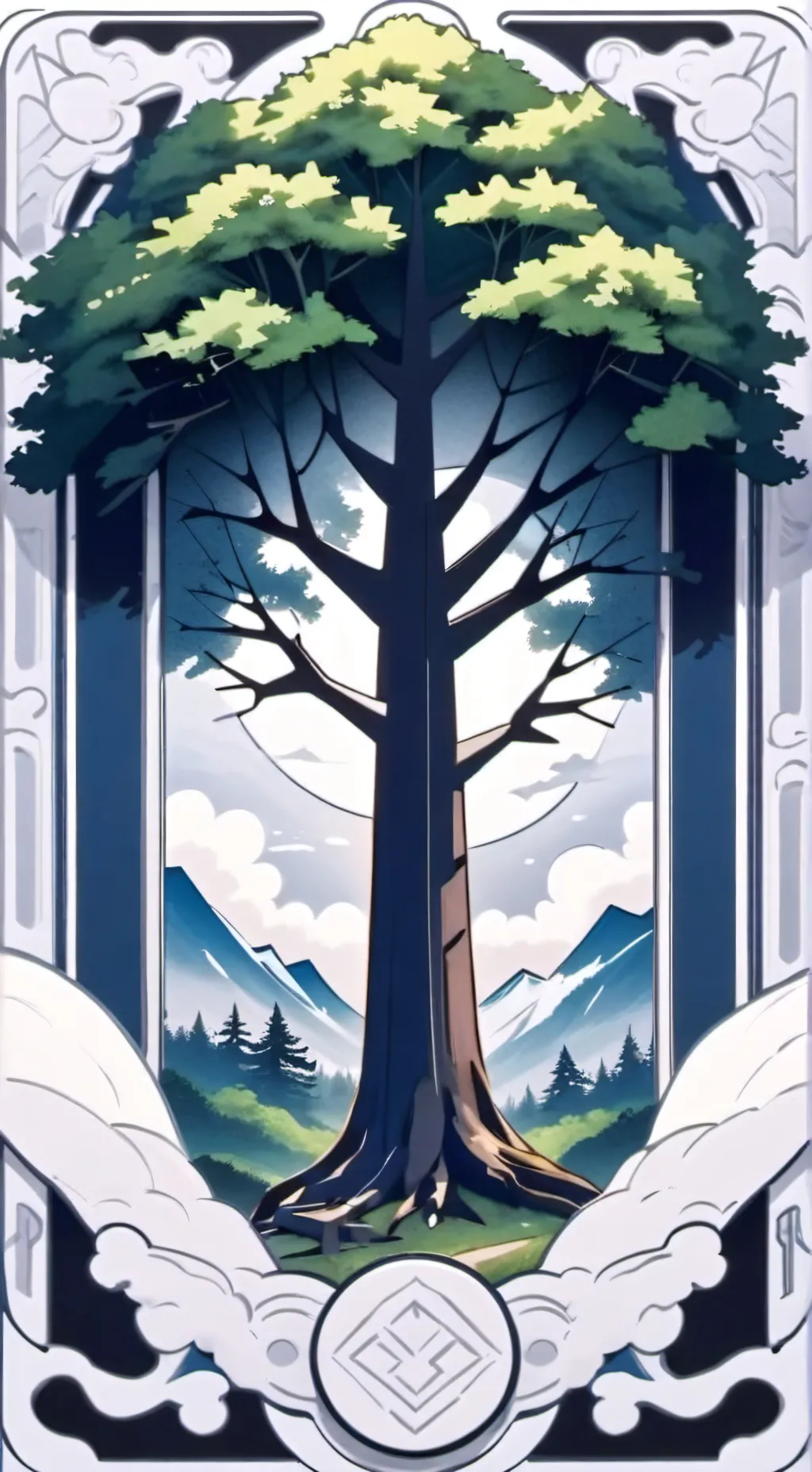 ai character: You own story background