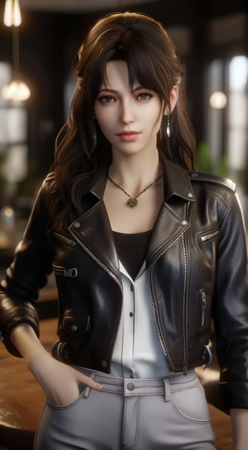 ai character: Sarah background