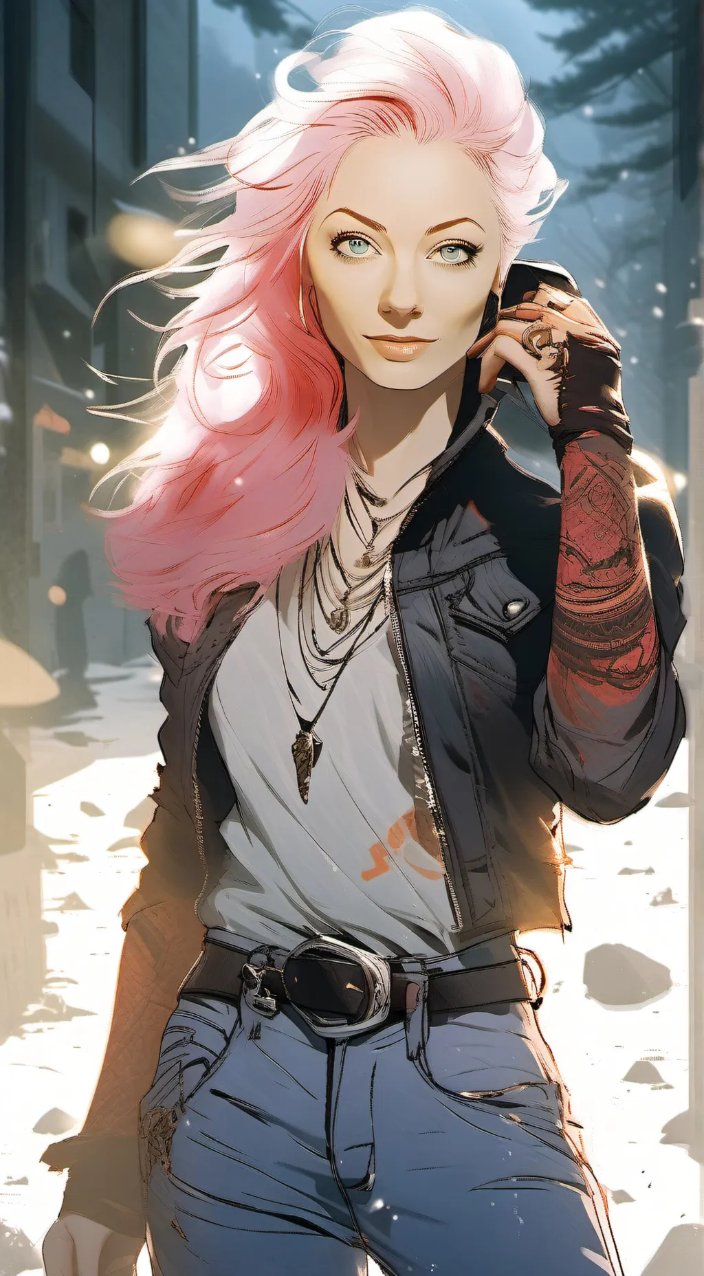 ai character: Stephie background