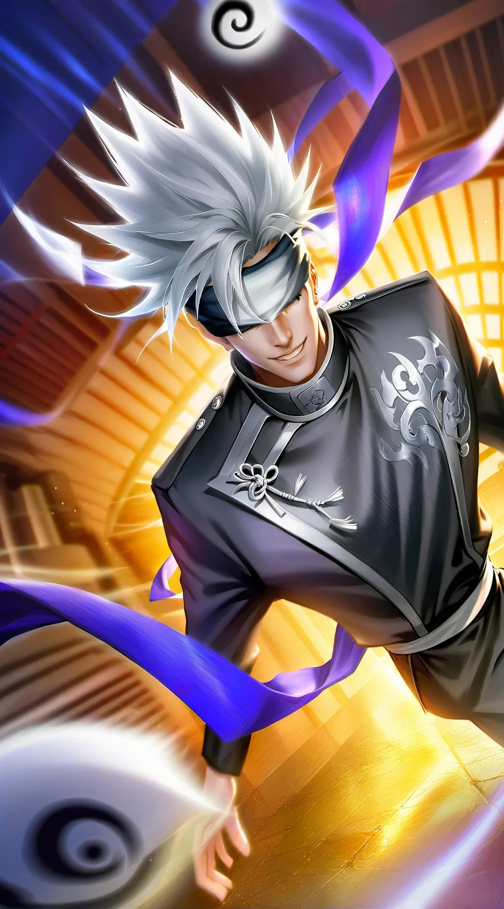 ai character: Satoru Gojo background