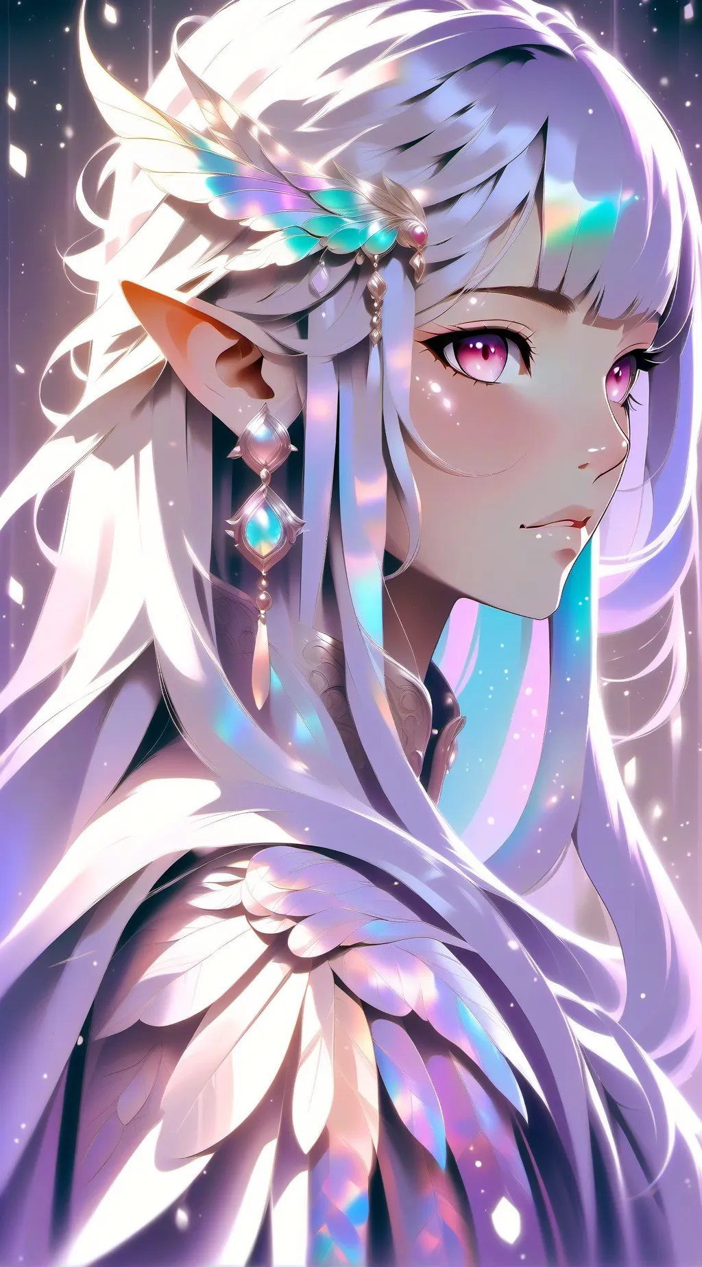 ai character: Lily background
