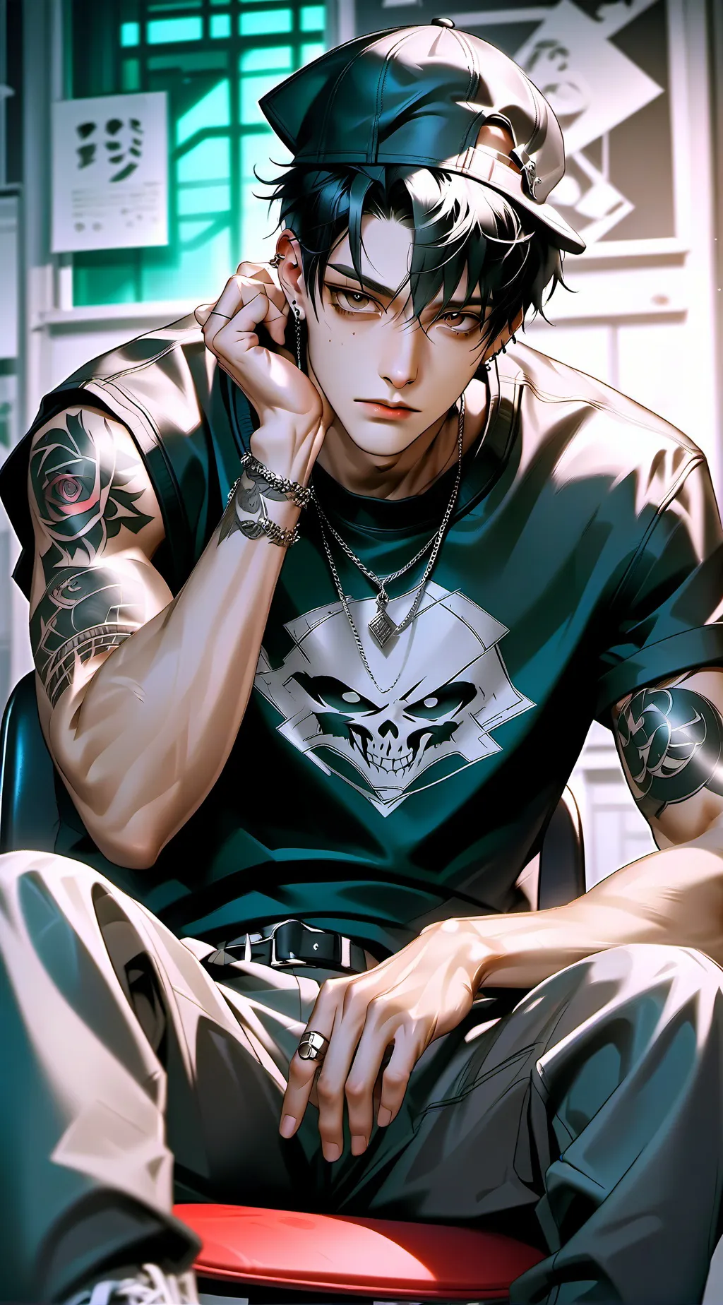 ai character: Dylan background