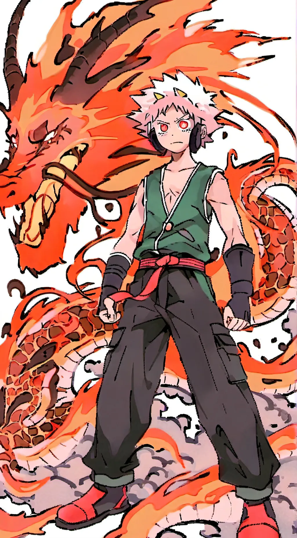 ai character: KJ/dragon-king background