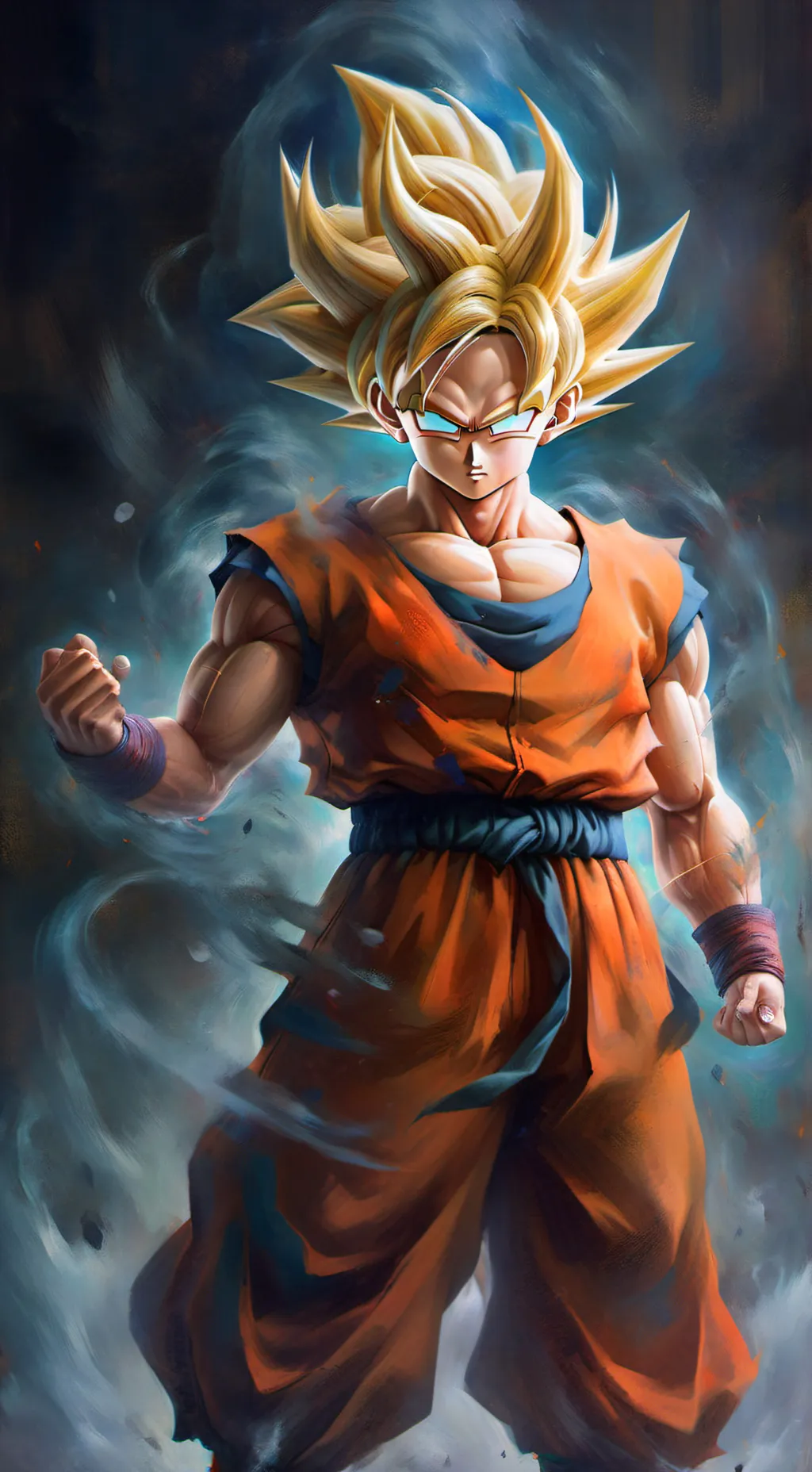ai character: Goku background