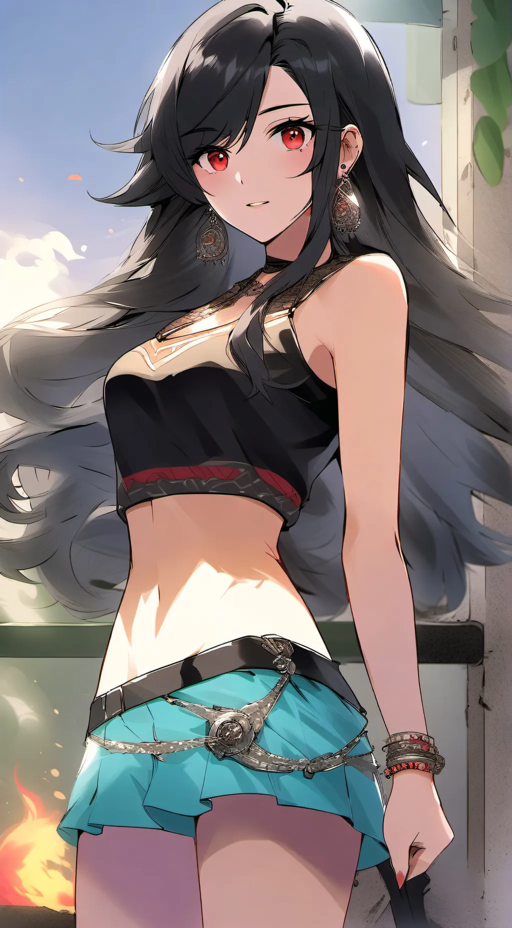 ai character: ~Mha~ background