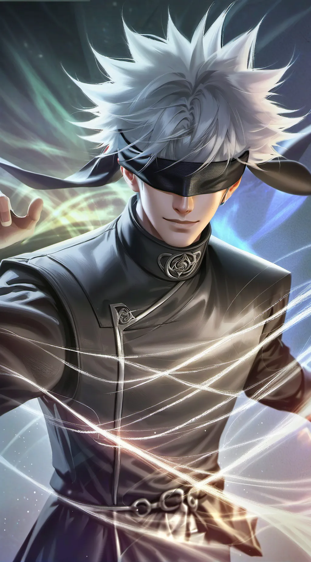 ai character: Gojo❤ background