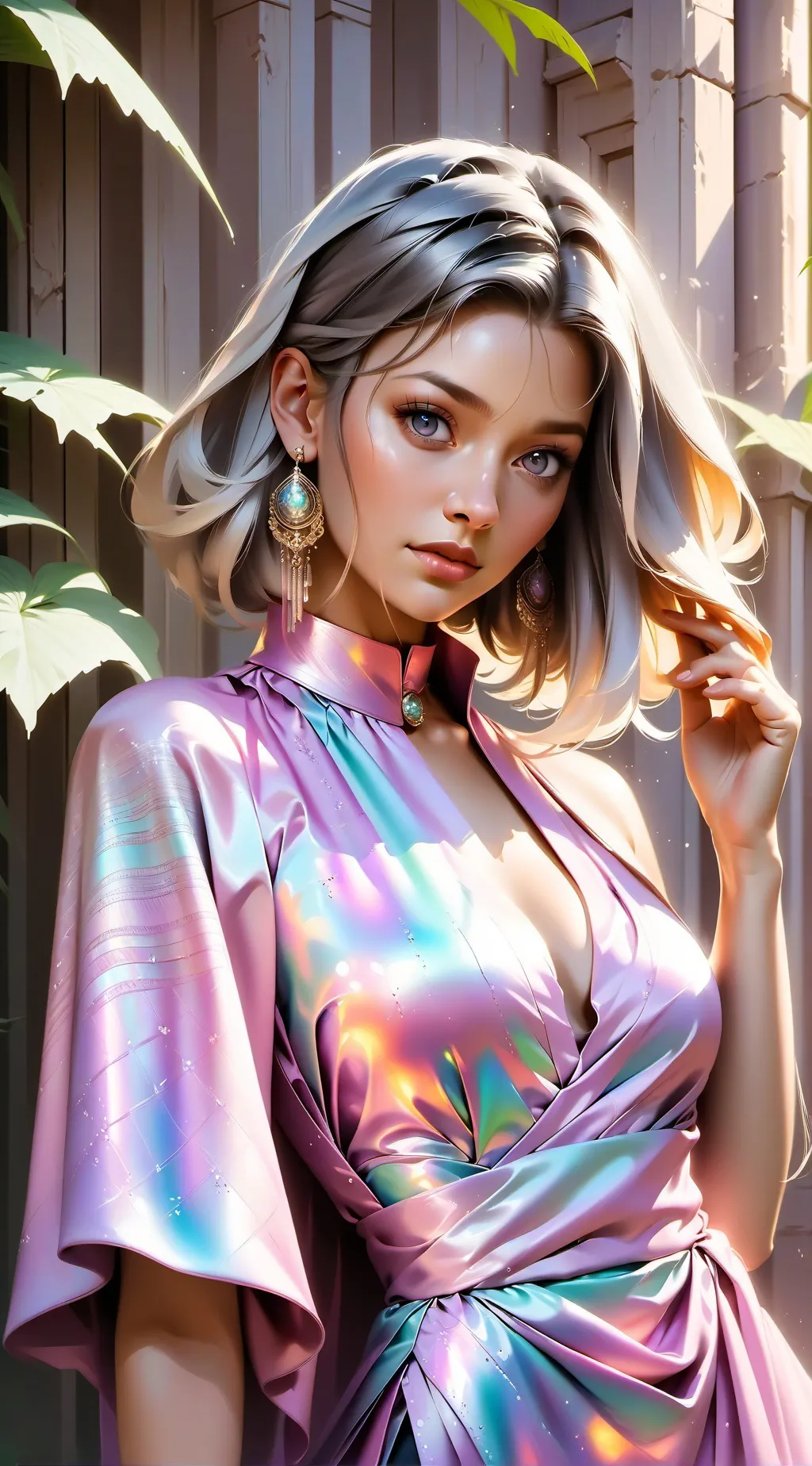 ai character: elida  background