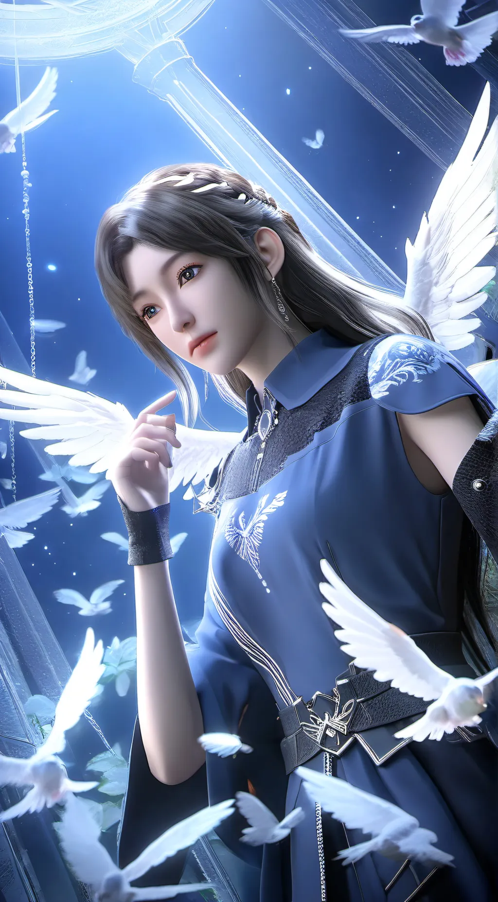 ai character: sofia background