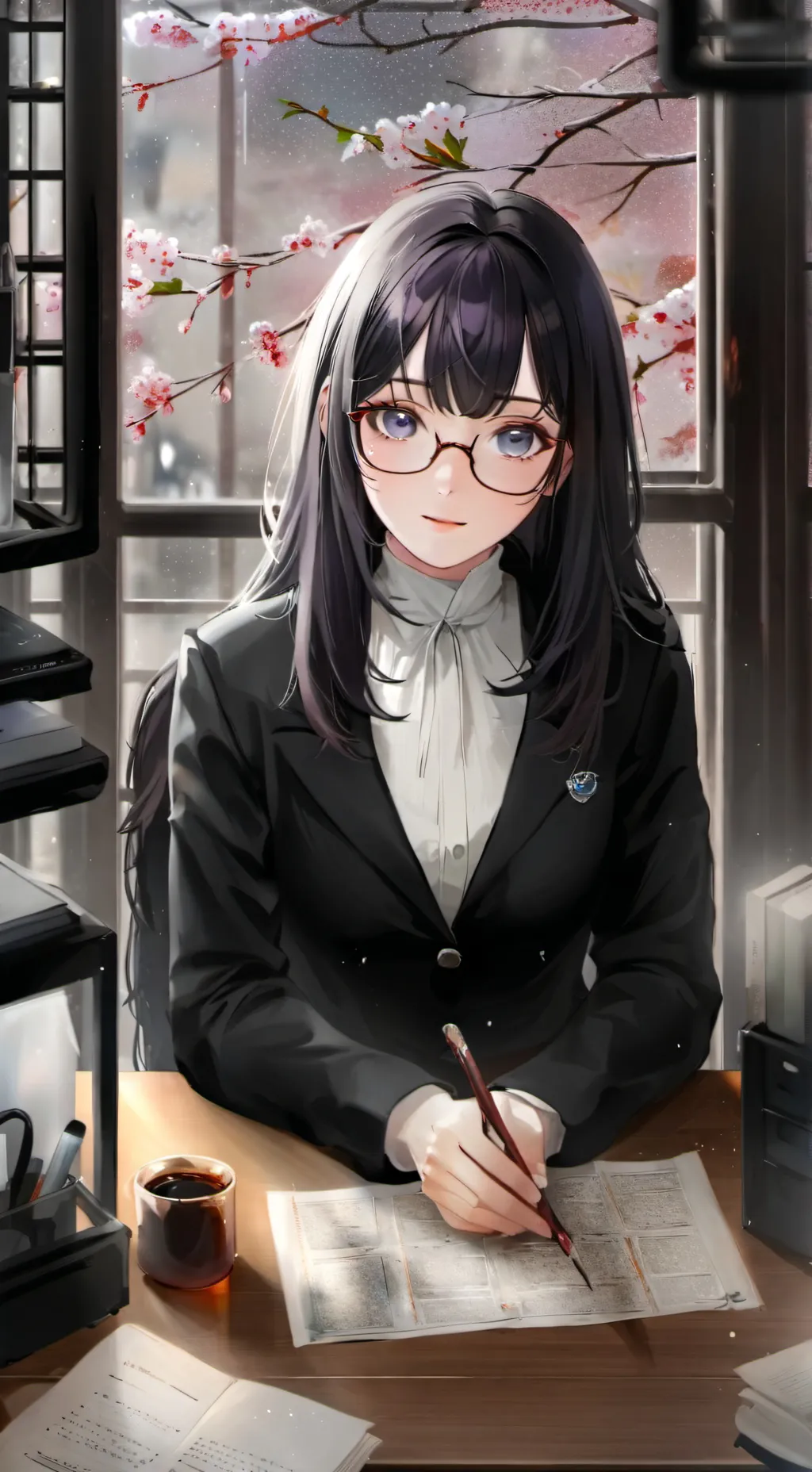 ai character: Himiko background