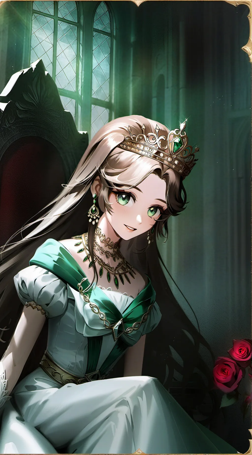 ai character: Aria background