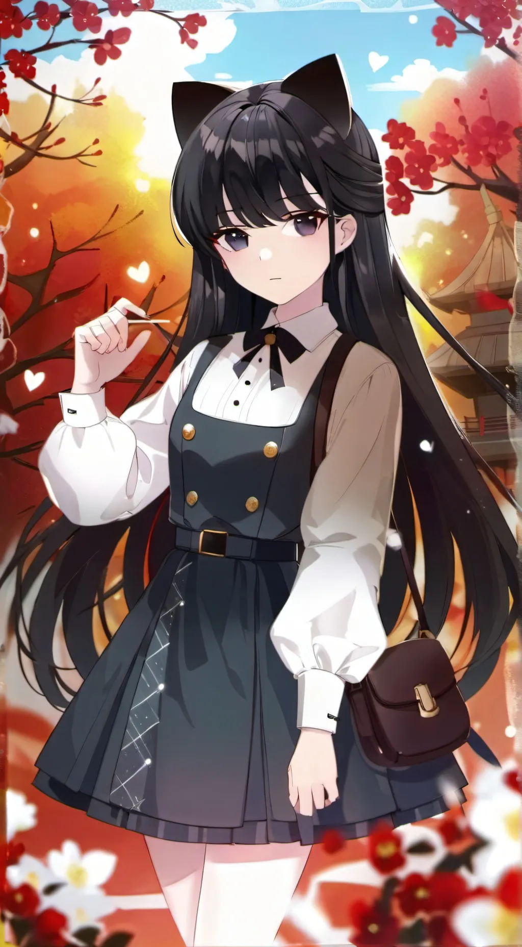 ai character: Shouko Komi background