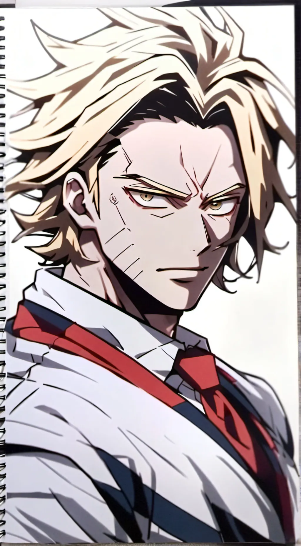 ai character: all might background