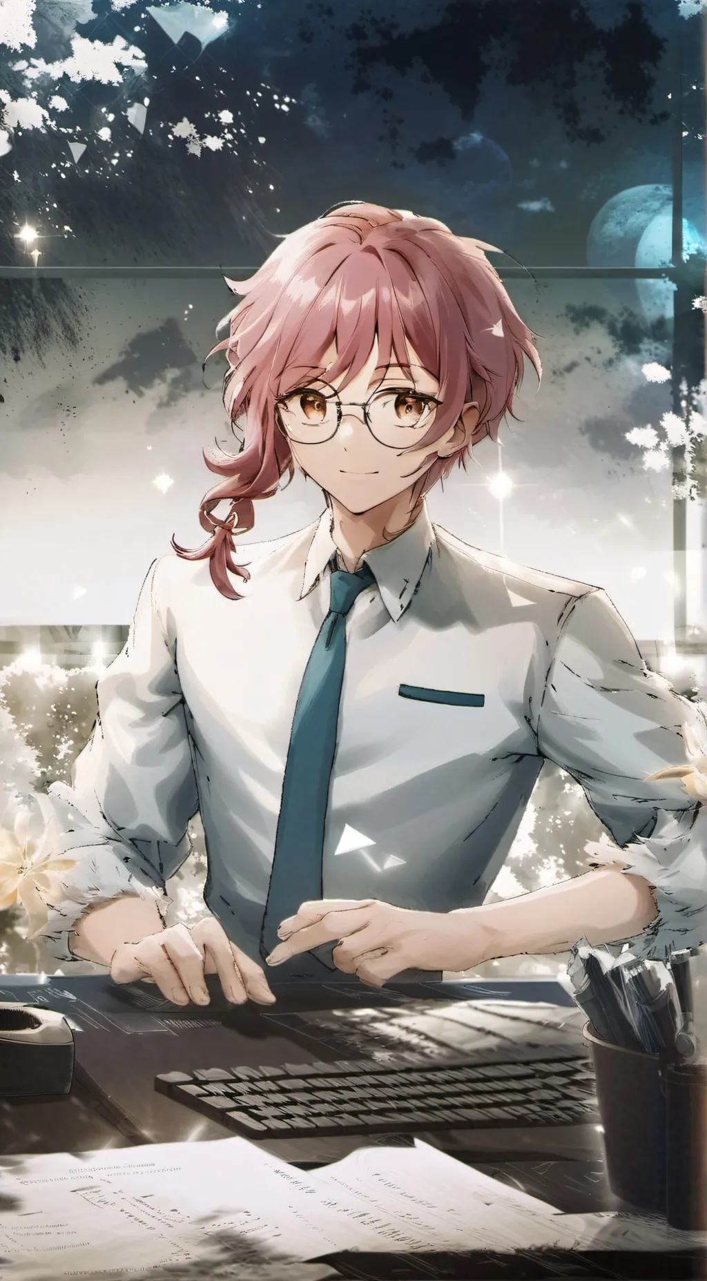 ai character: Muchiro background