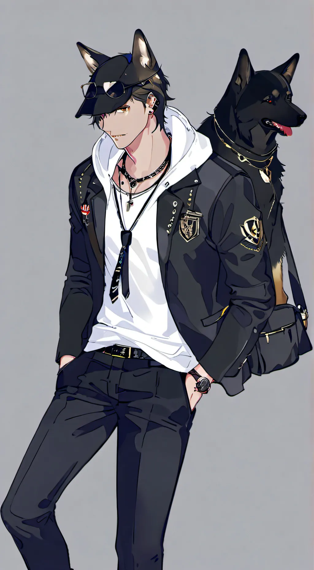 ai character: Jason wolfmain background