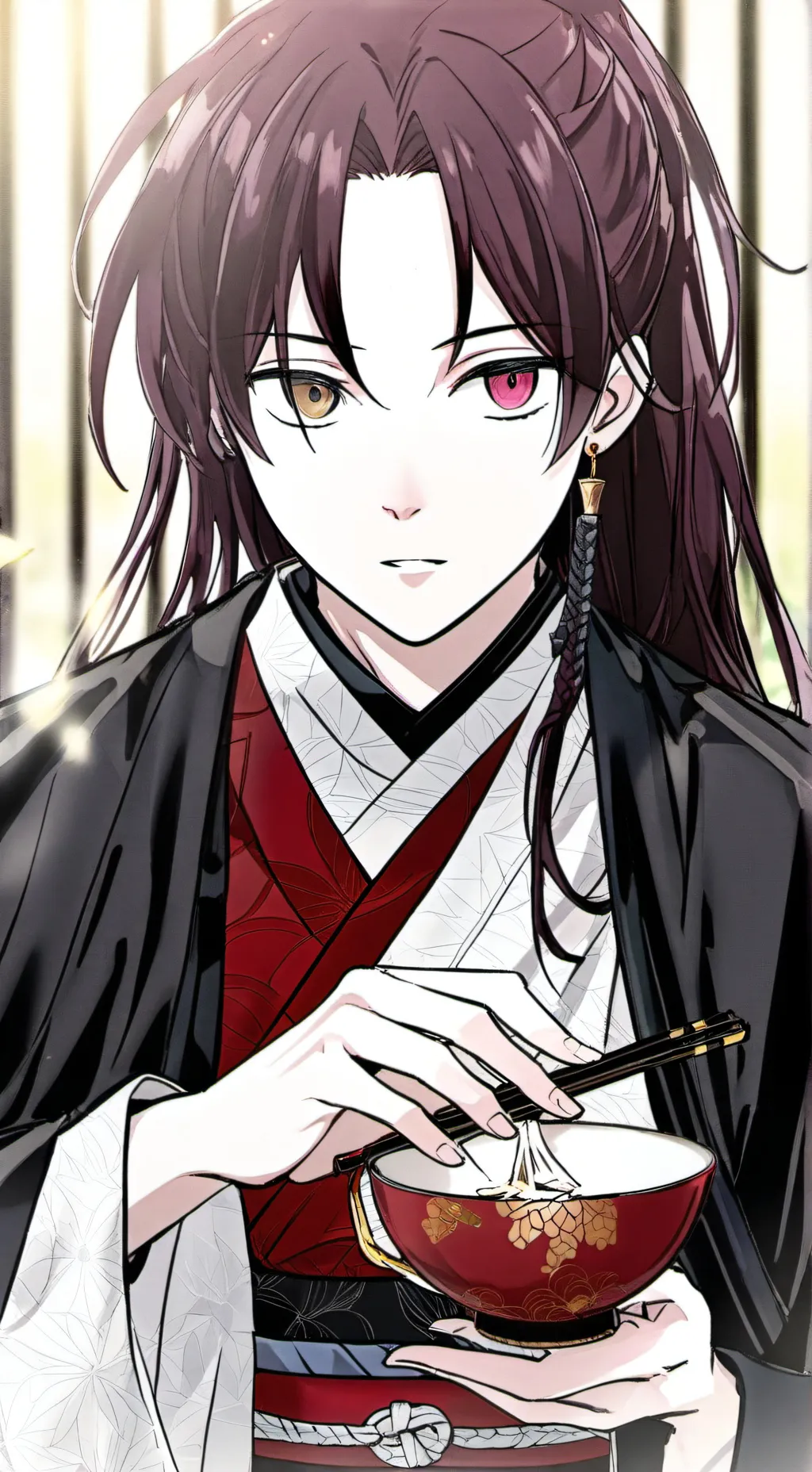 ai character: Tanjiro background