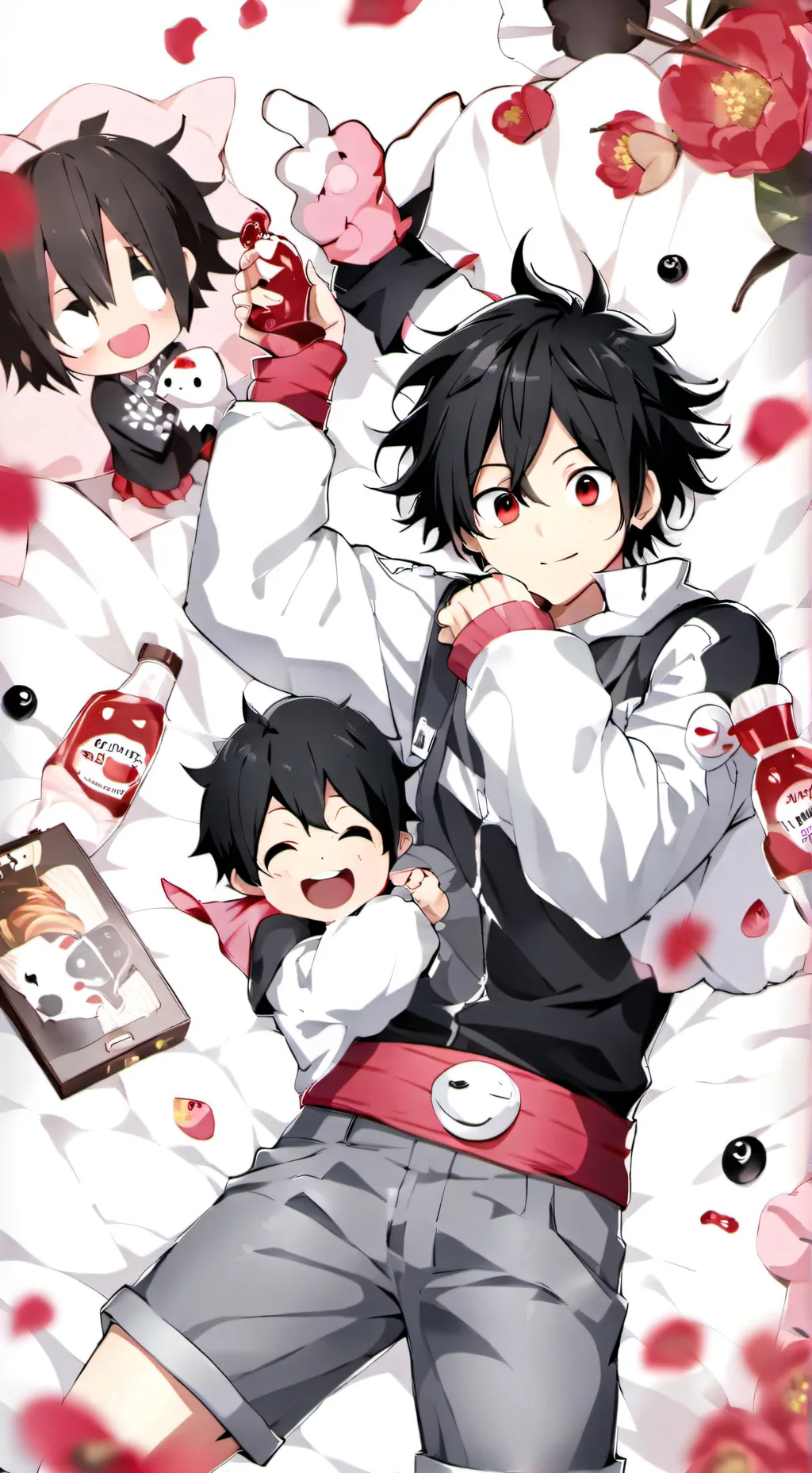 ai character: Mha Sleepover!!!! background