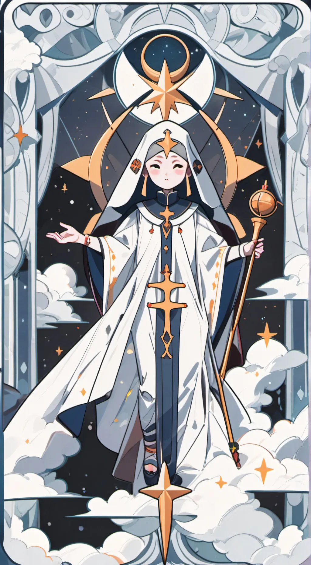 ai character: dices el futuro🖕🏻🐔 background