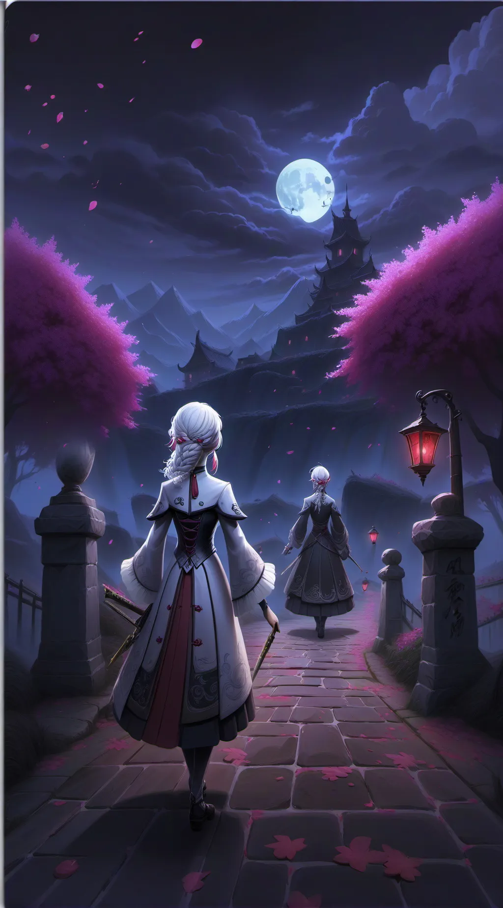 ai character: kny background