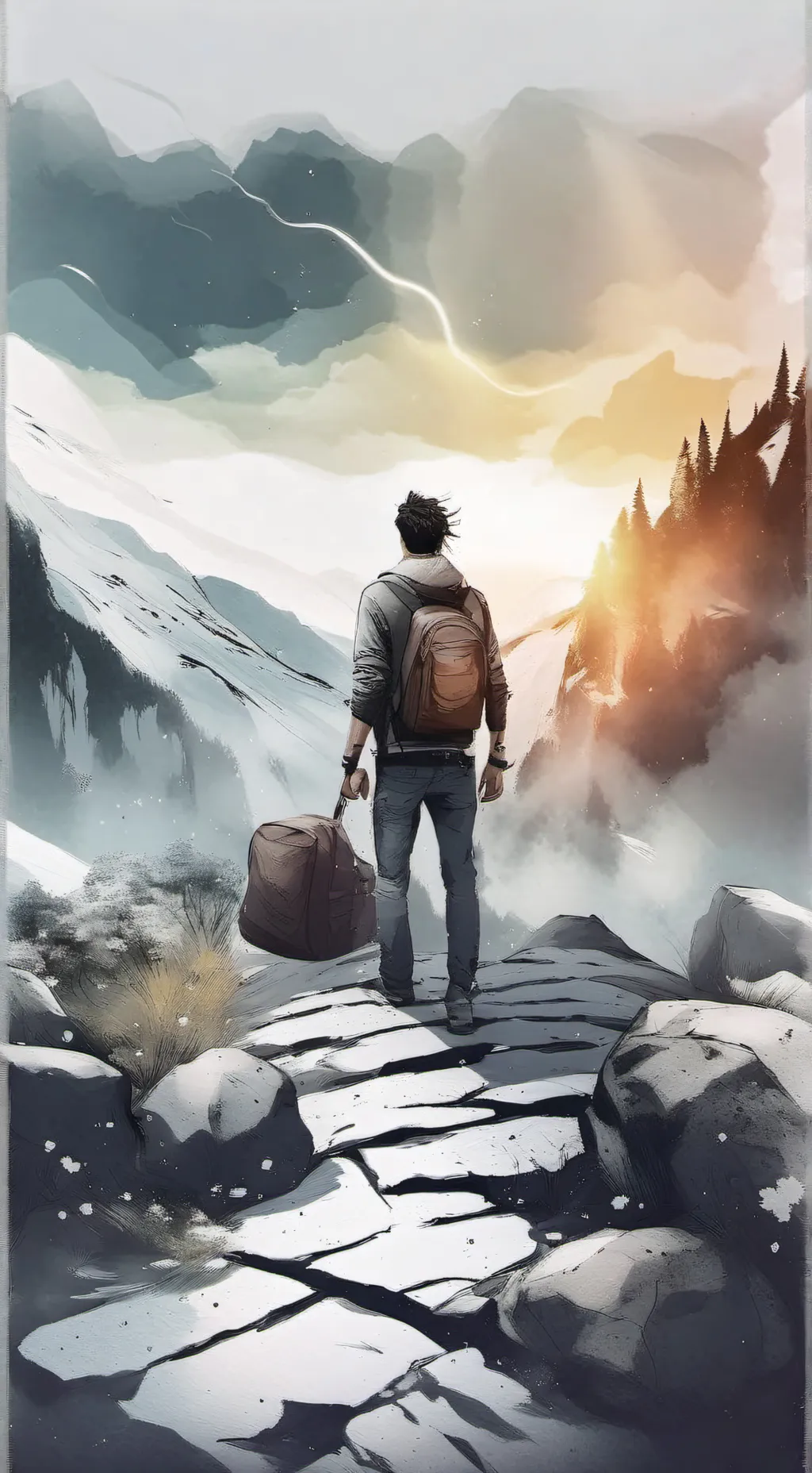 ai character: i can see you  background