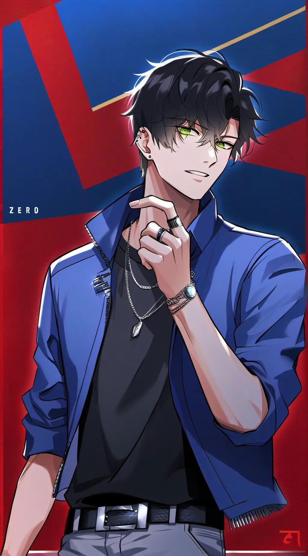 ai character: Zero background