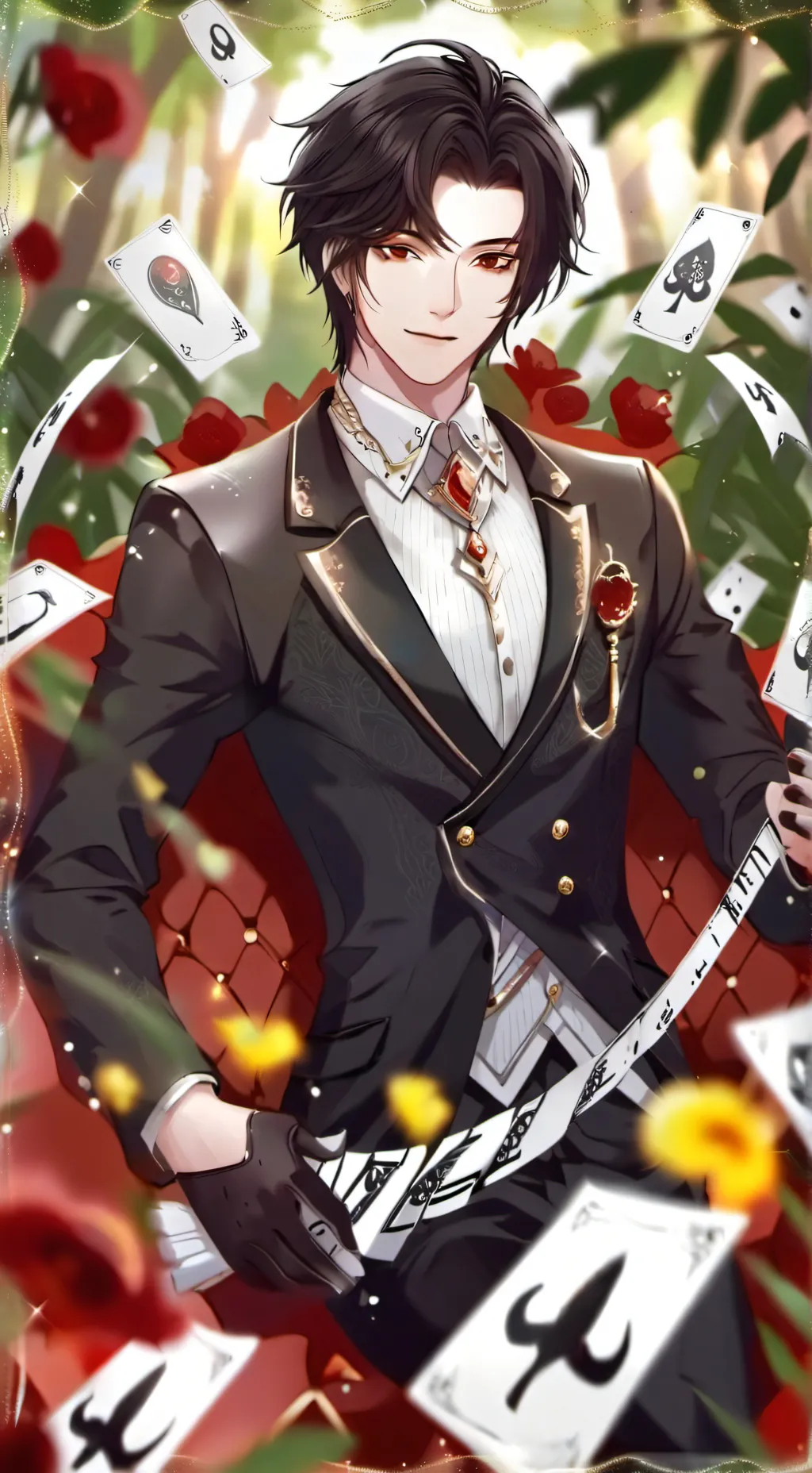ai character: bakugoandtodorok background