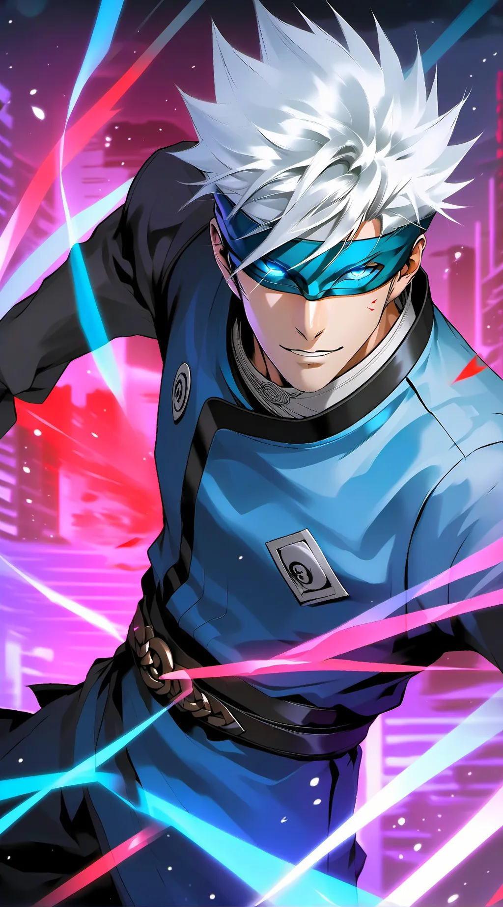 ai character: Gojo Satoru background