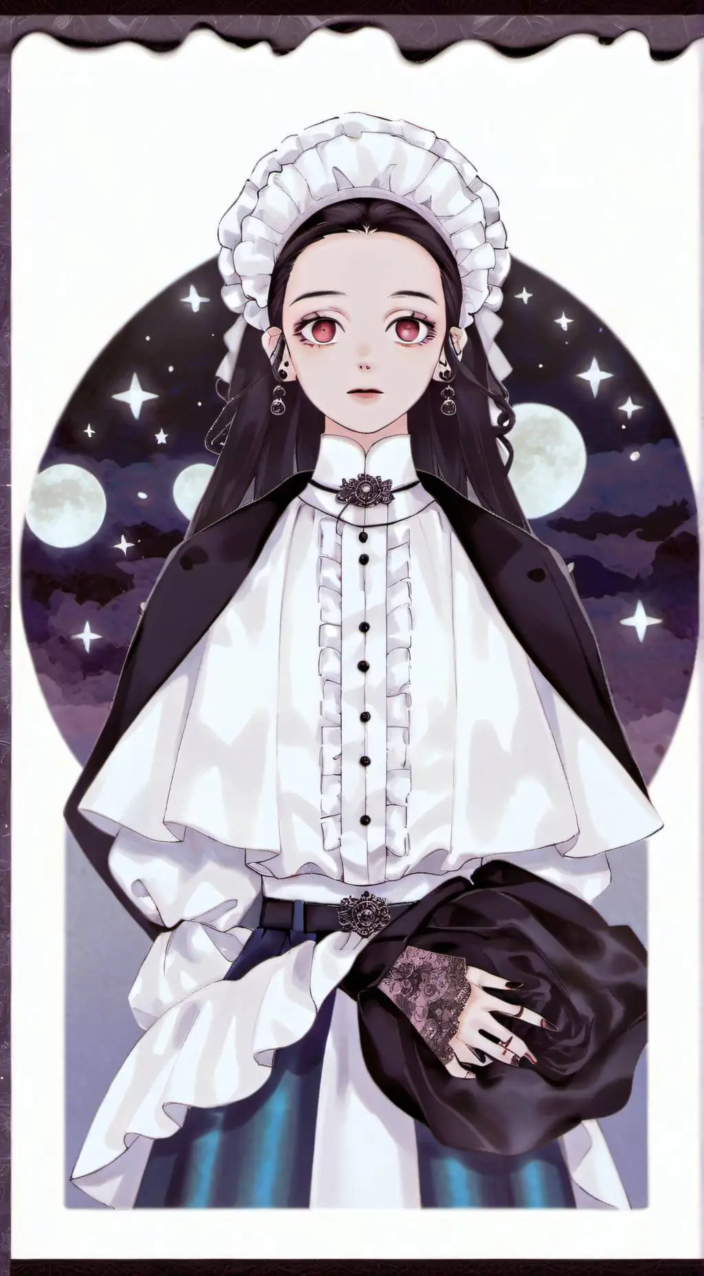 ai character: 🌸nezuko🌸 background