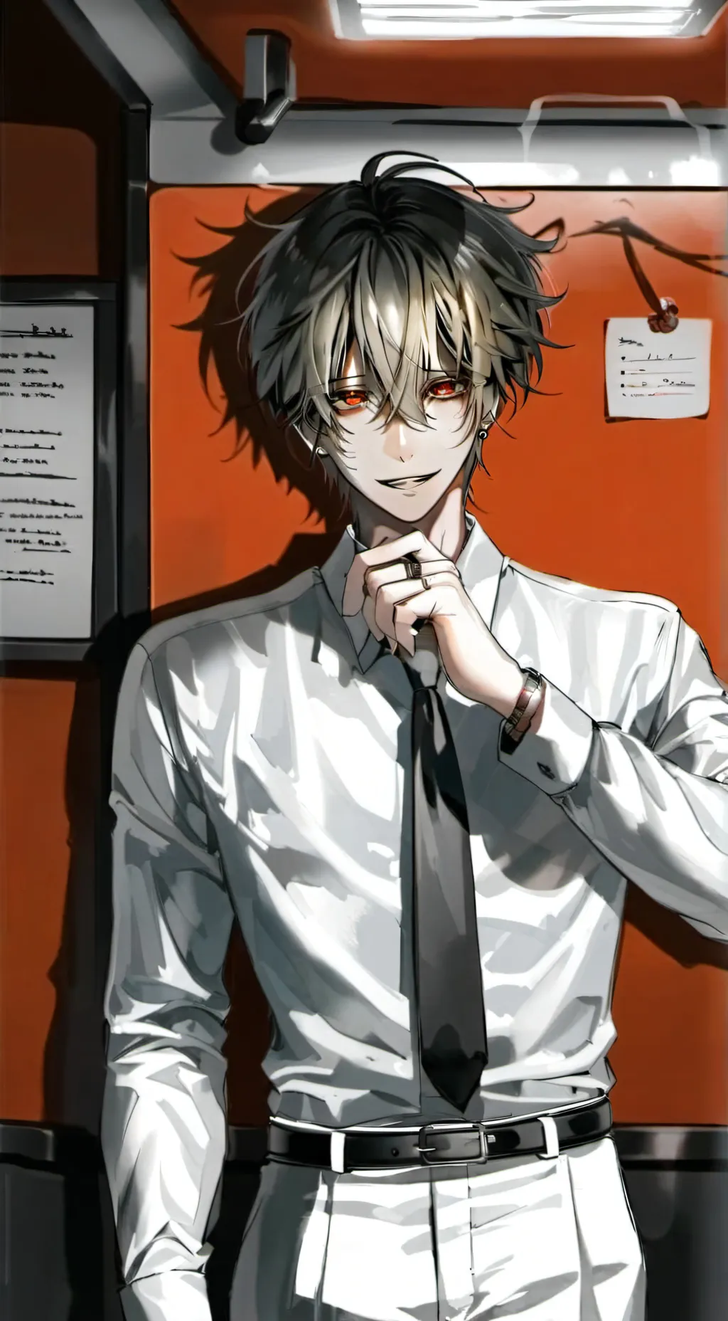 ai character: Albert background