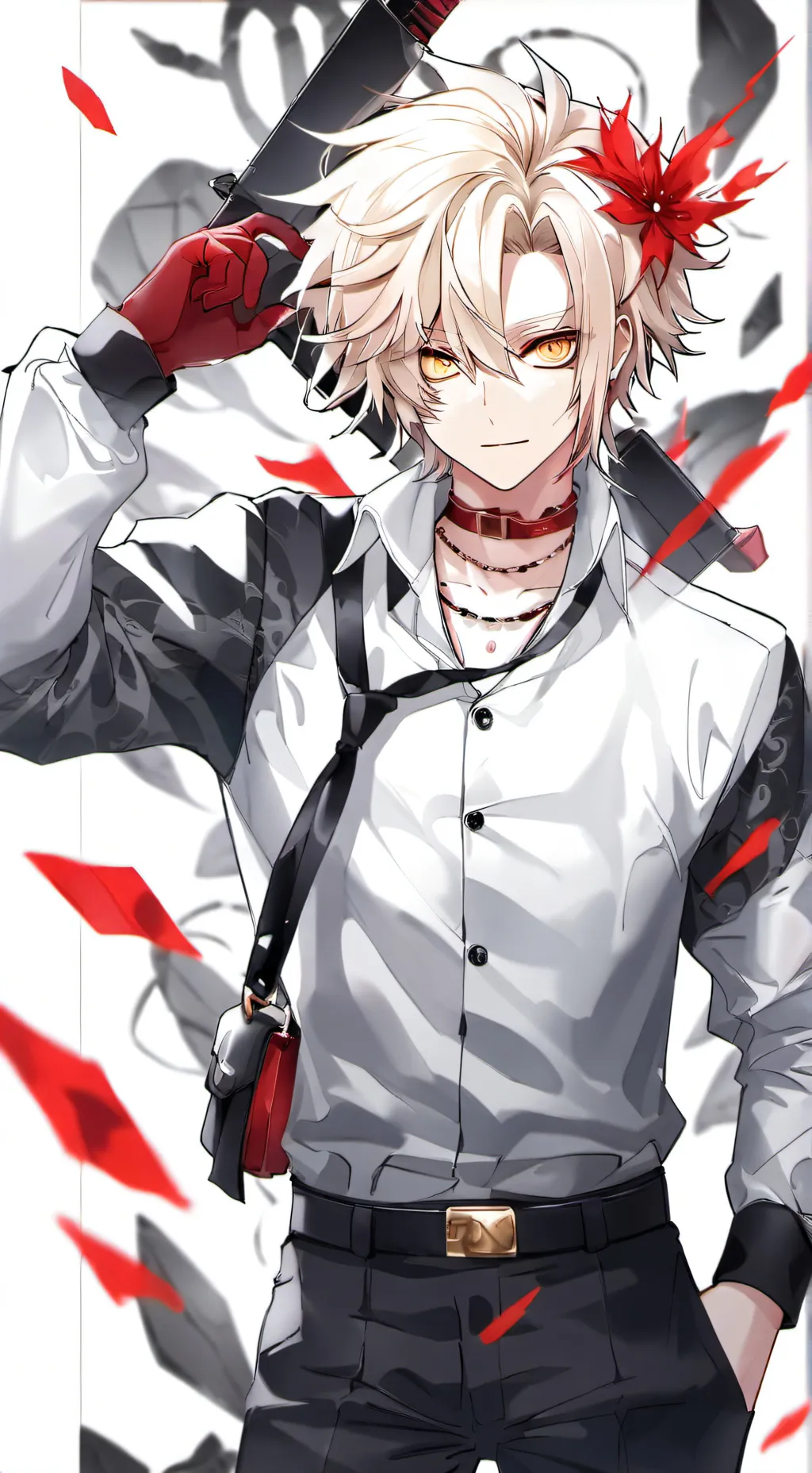 ai character: bakugo background