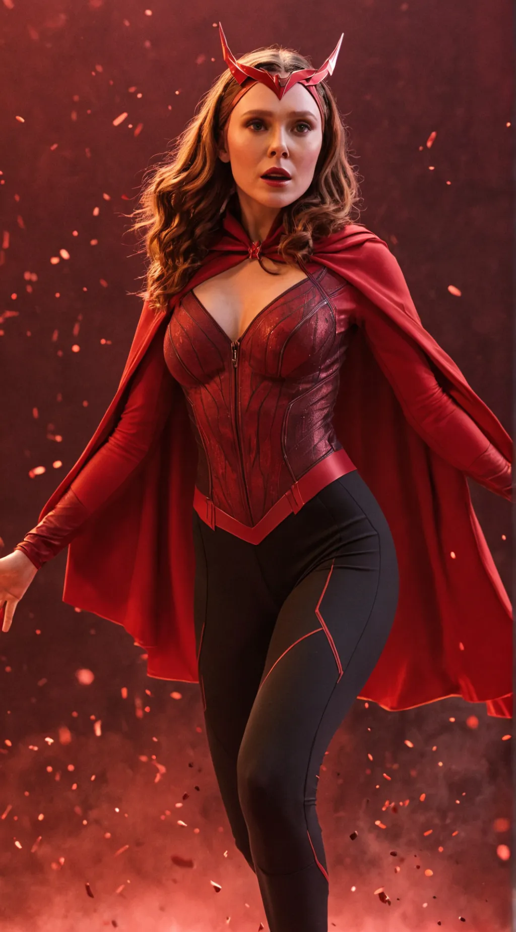 ai character: Wanda Maximoff background