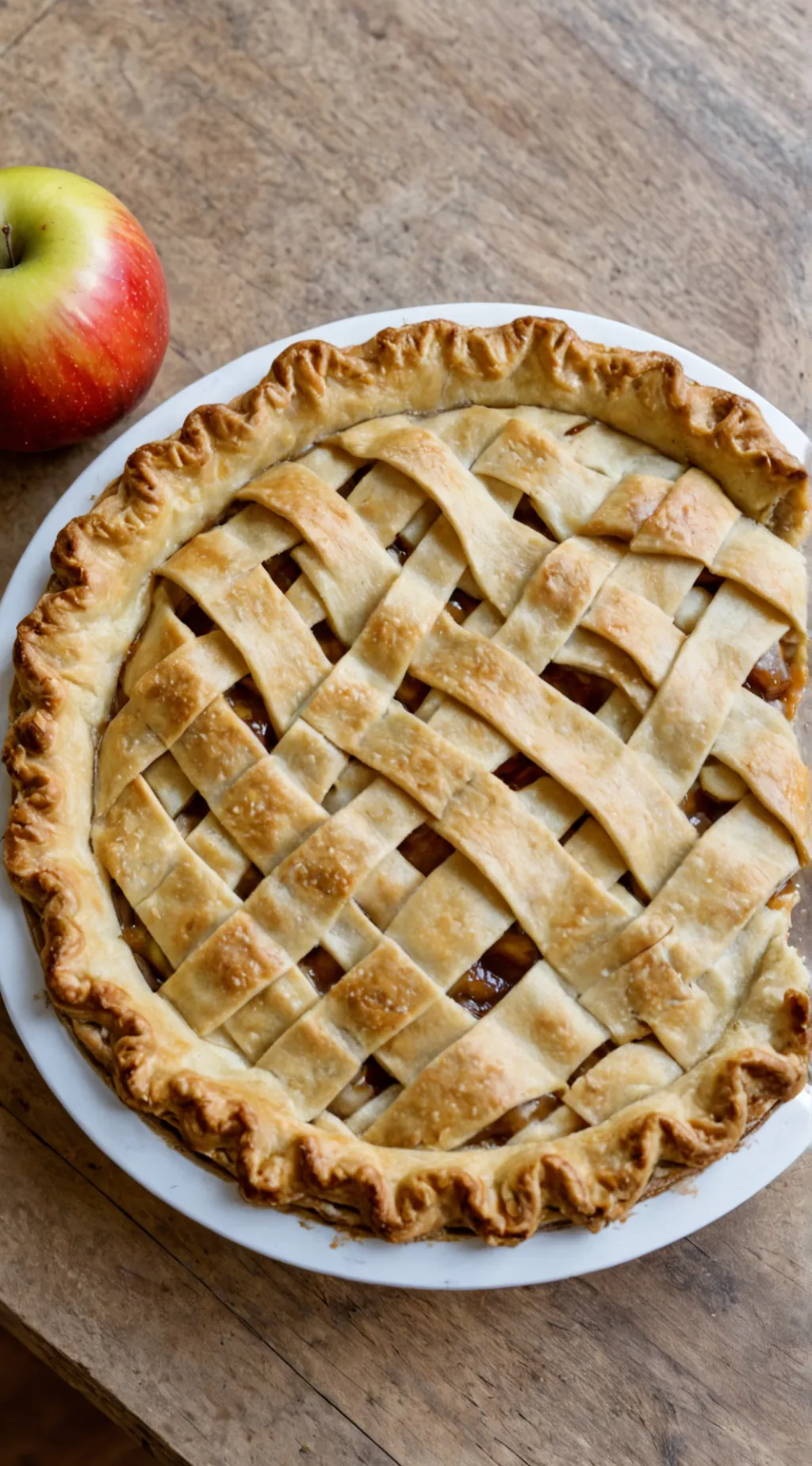 ai character: Apple Pie background