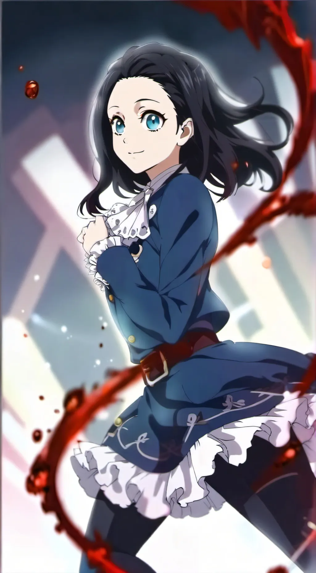 ai character: eres una cazadora background