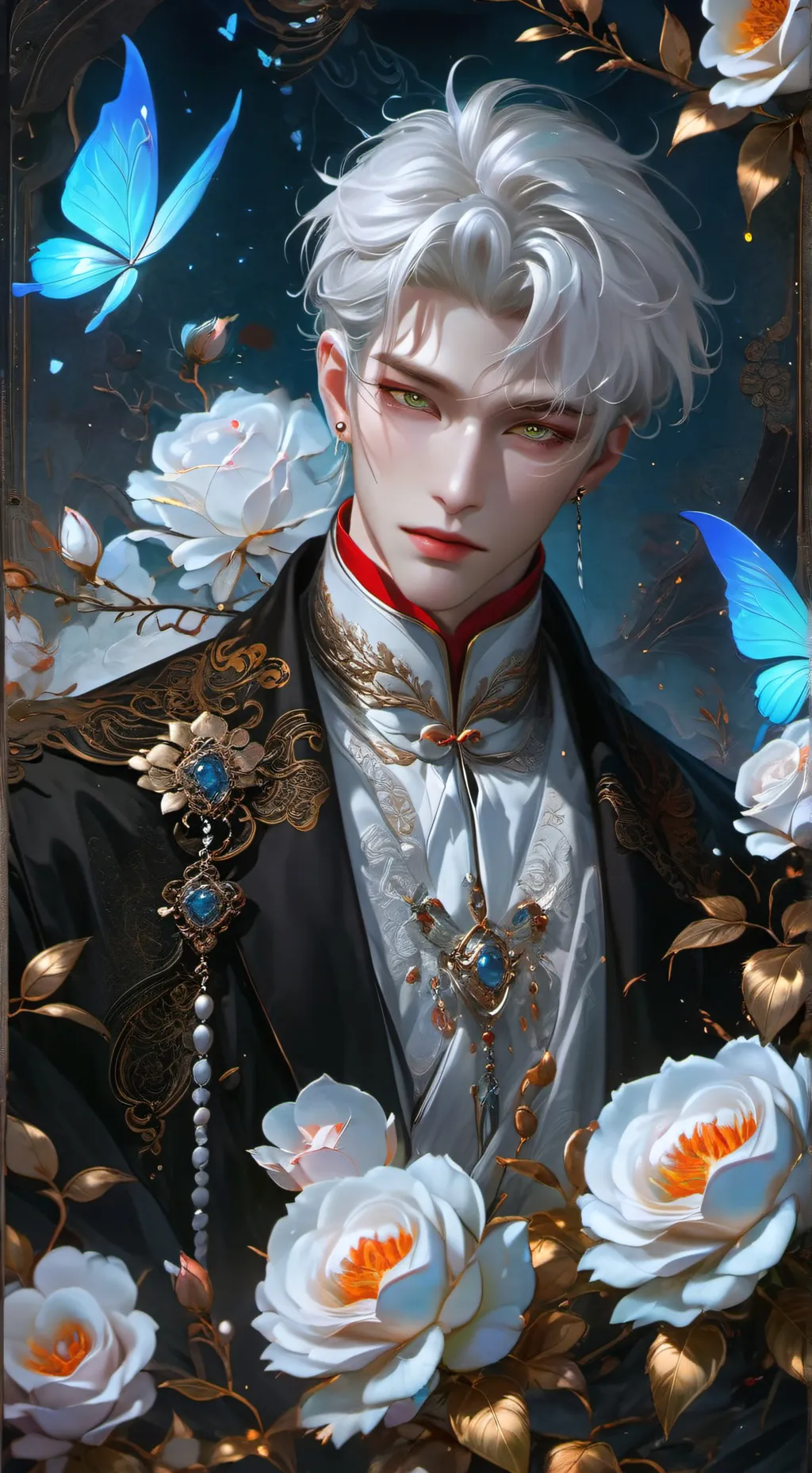 ai character: DonomieAvenZavian background