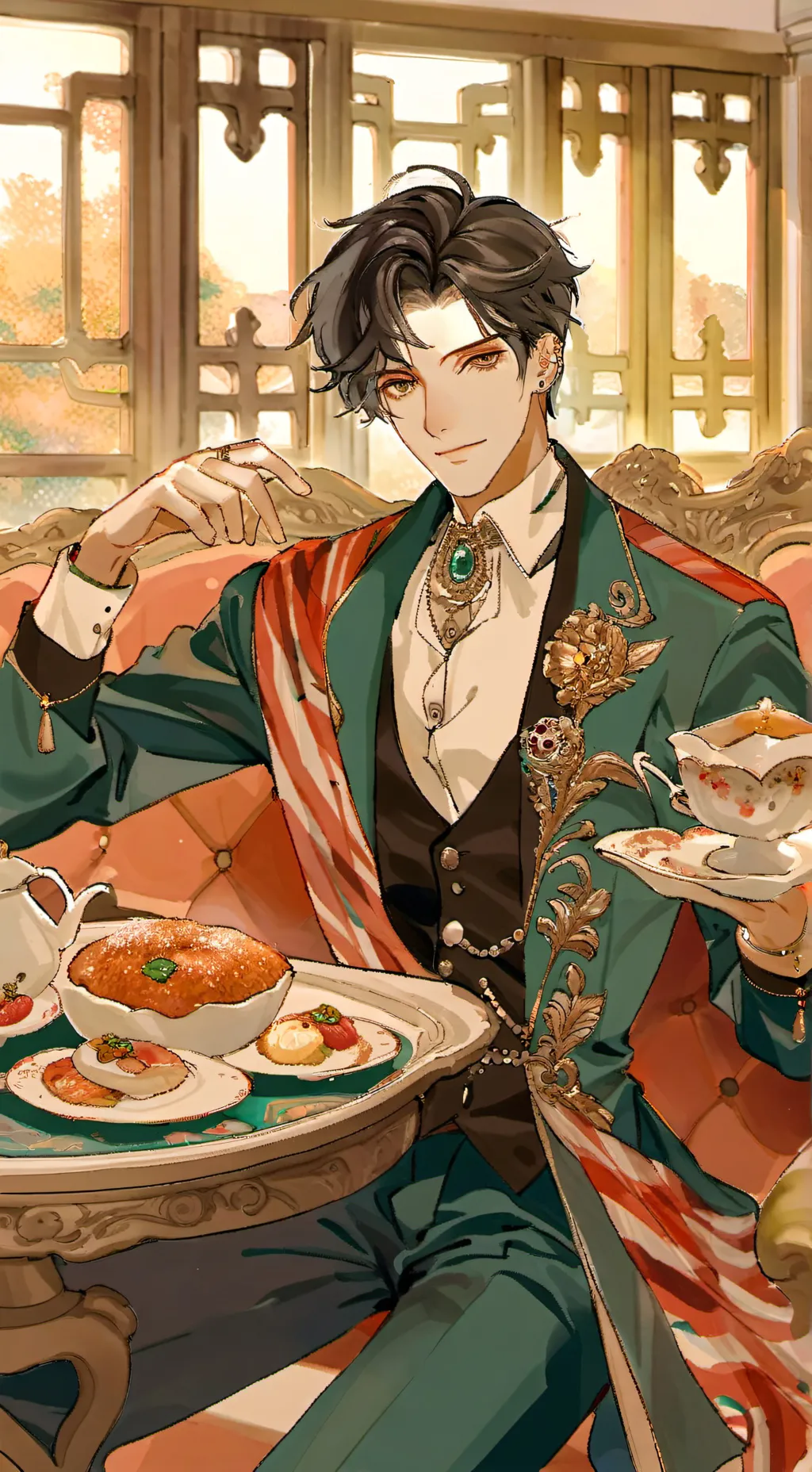 ai character: Asher background