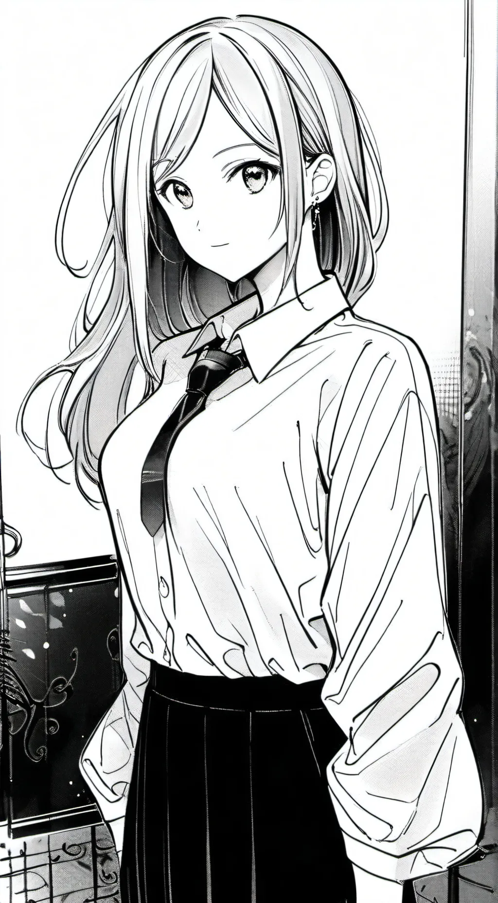 ai character: fY/N rates kisses! background