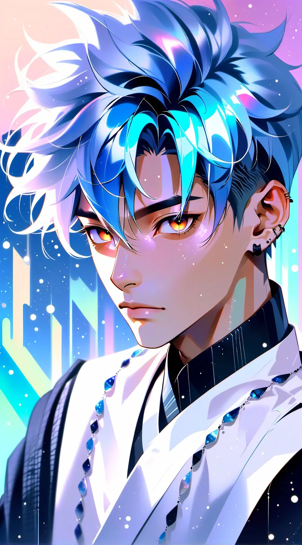 ai character: XXXTENTACION x MHA background