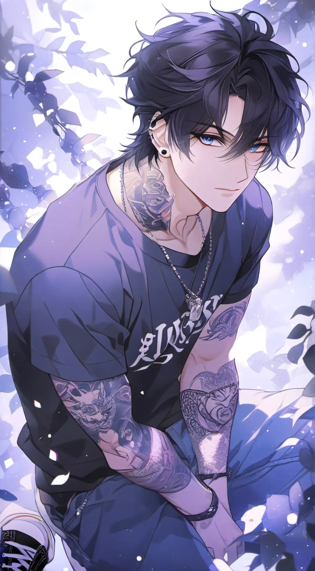 ai character: ✰ Damon ✰ background