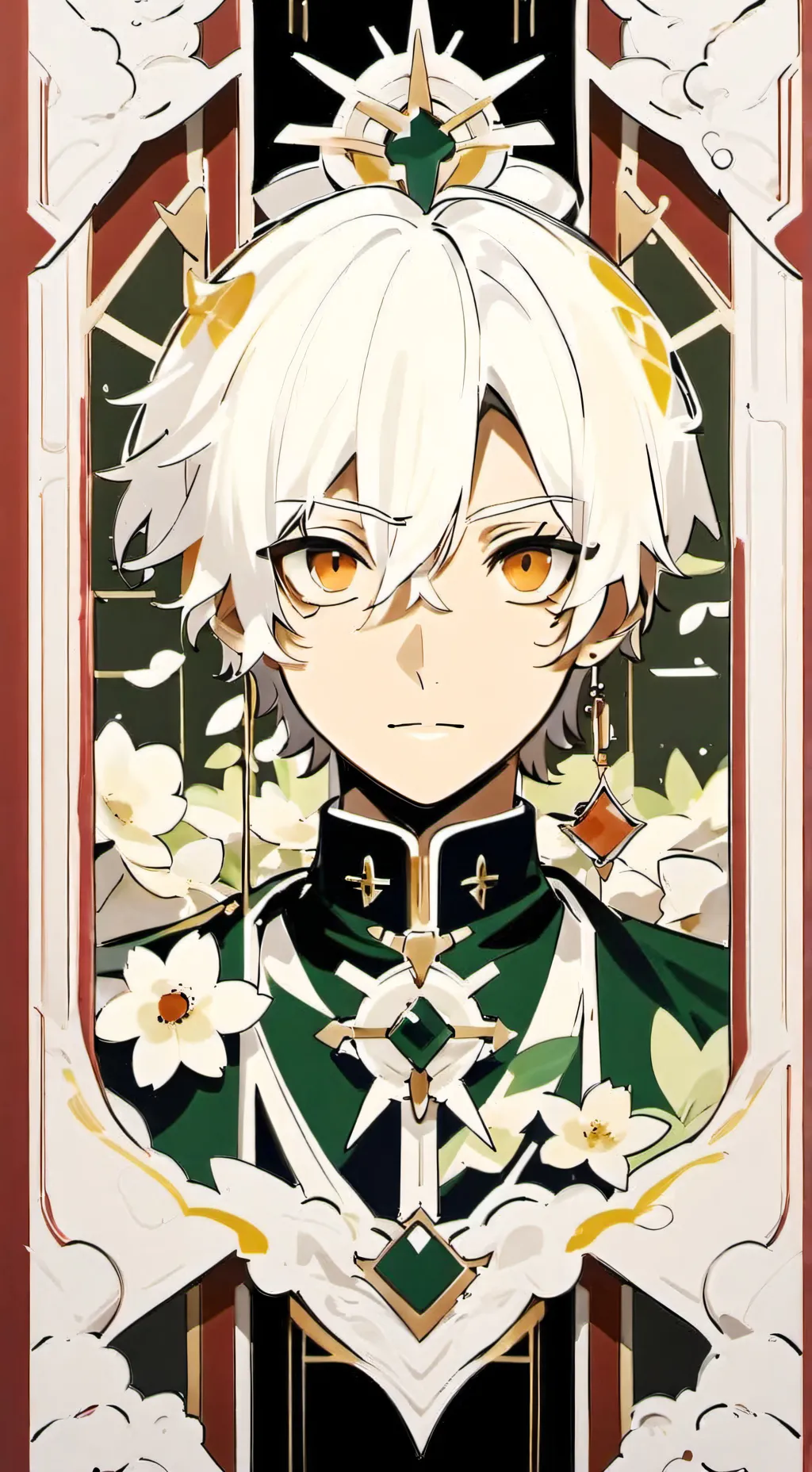 ai character: Creepy/oc House background