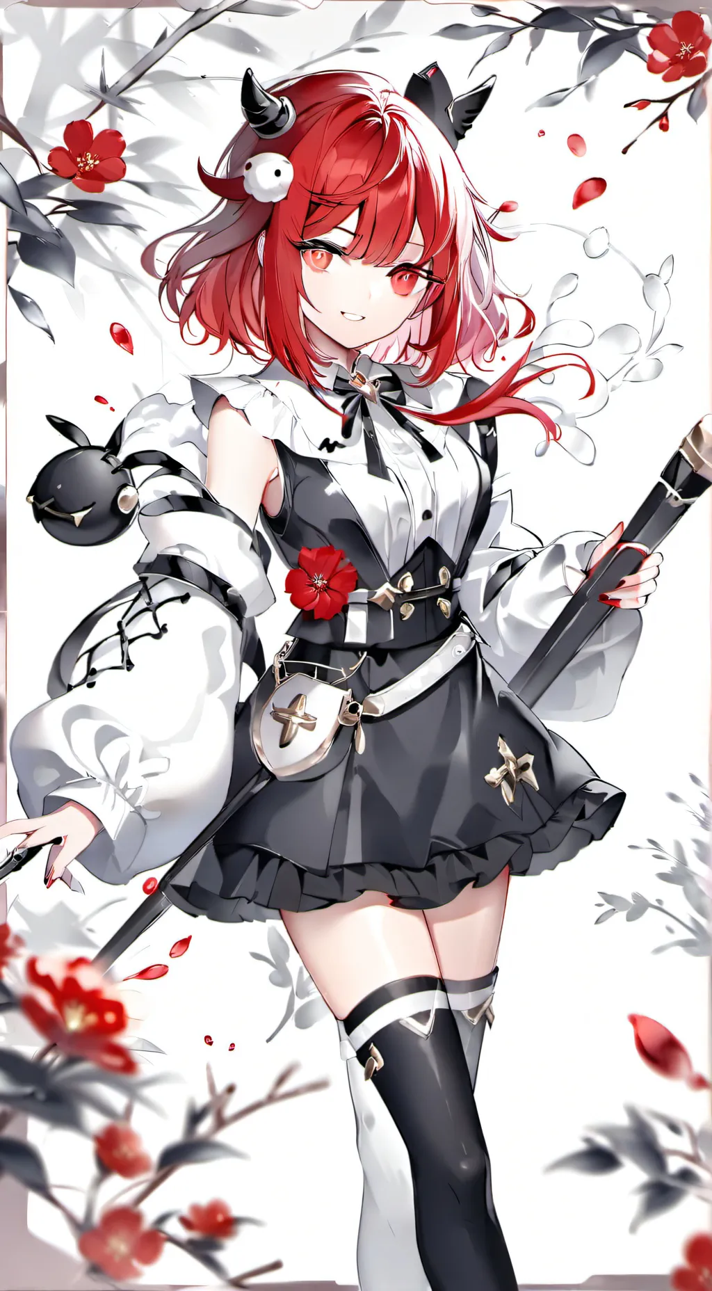 ai character: Kirishimas sister? background