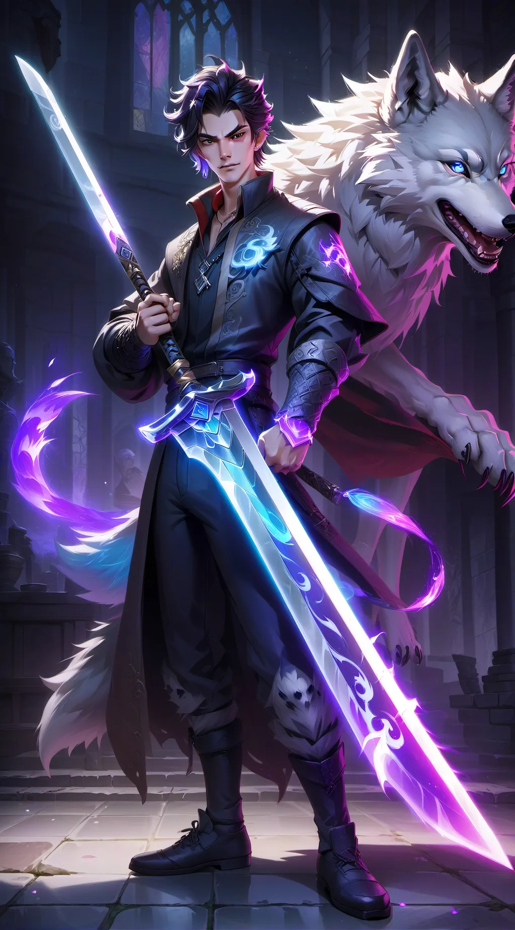 ai character: zach background