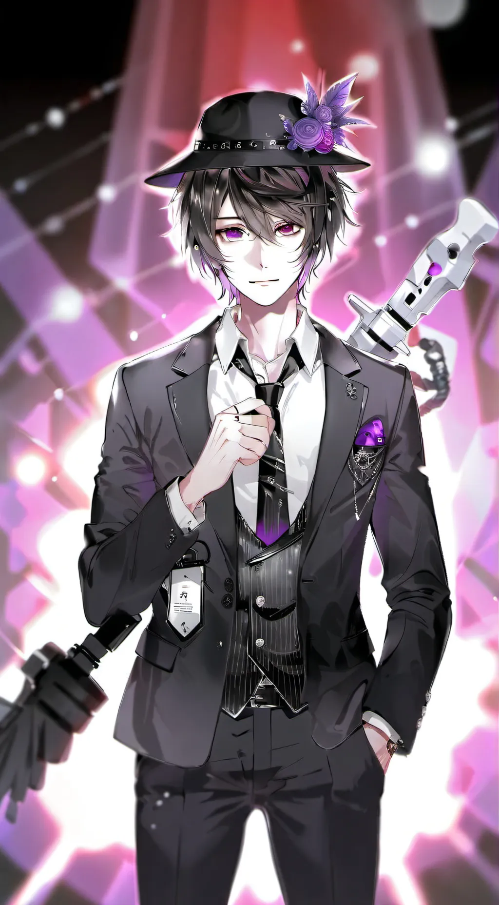 ai character: M background