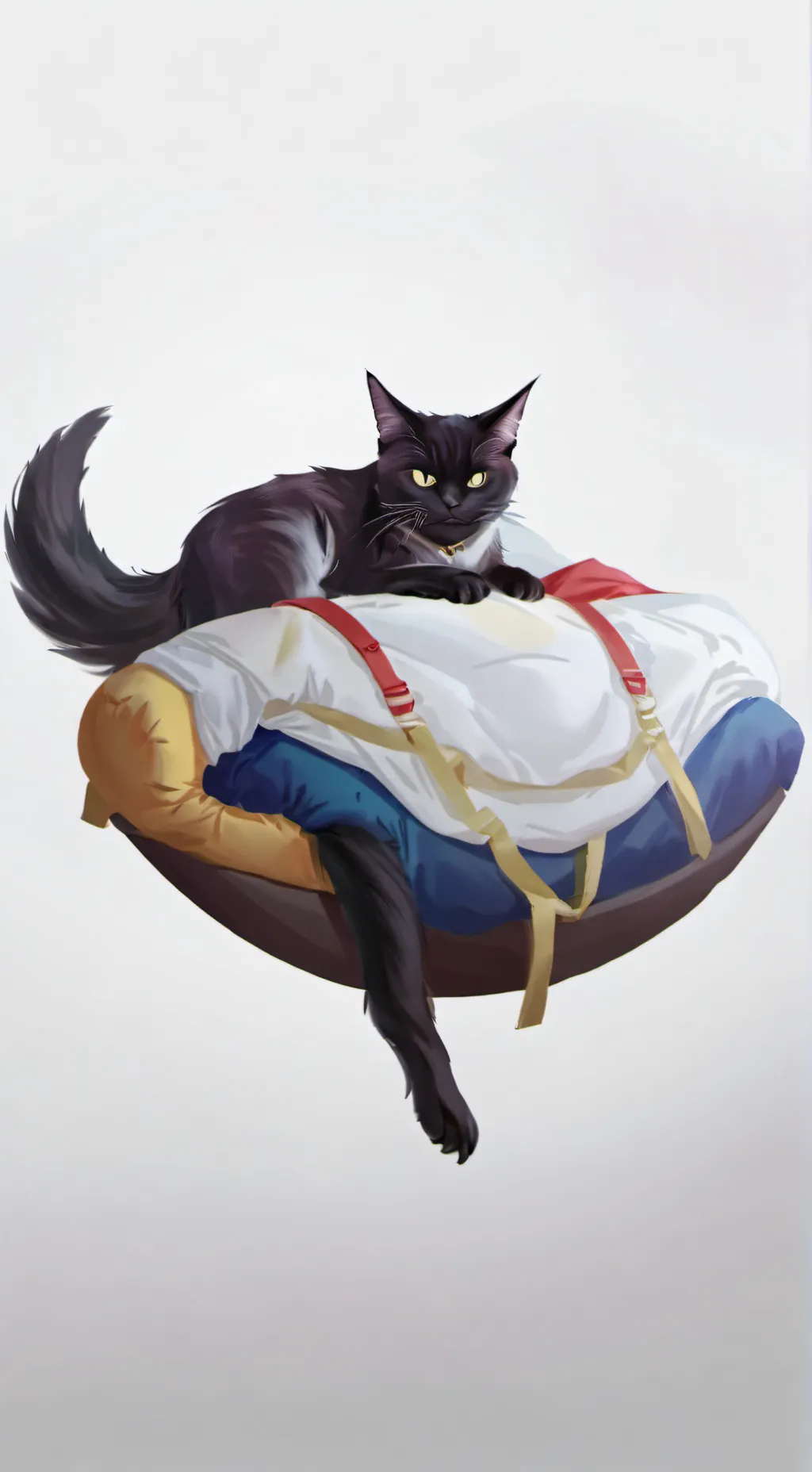 ai character: Catnap 1190 background