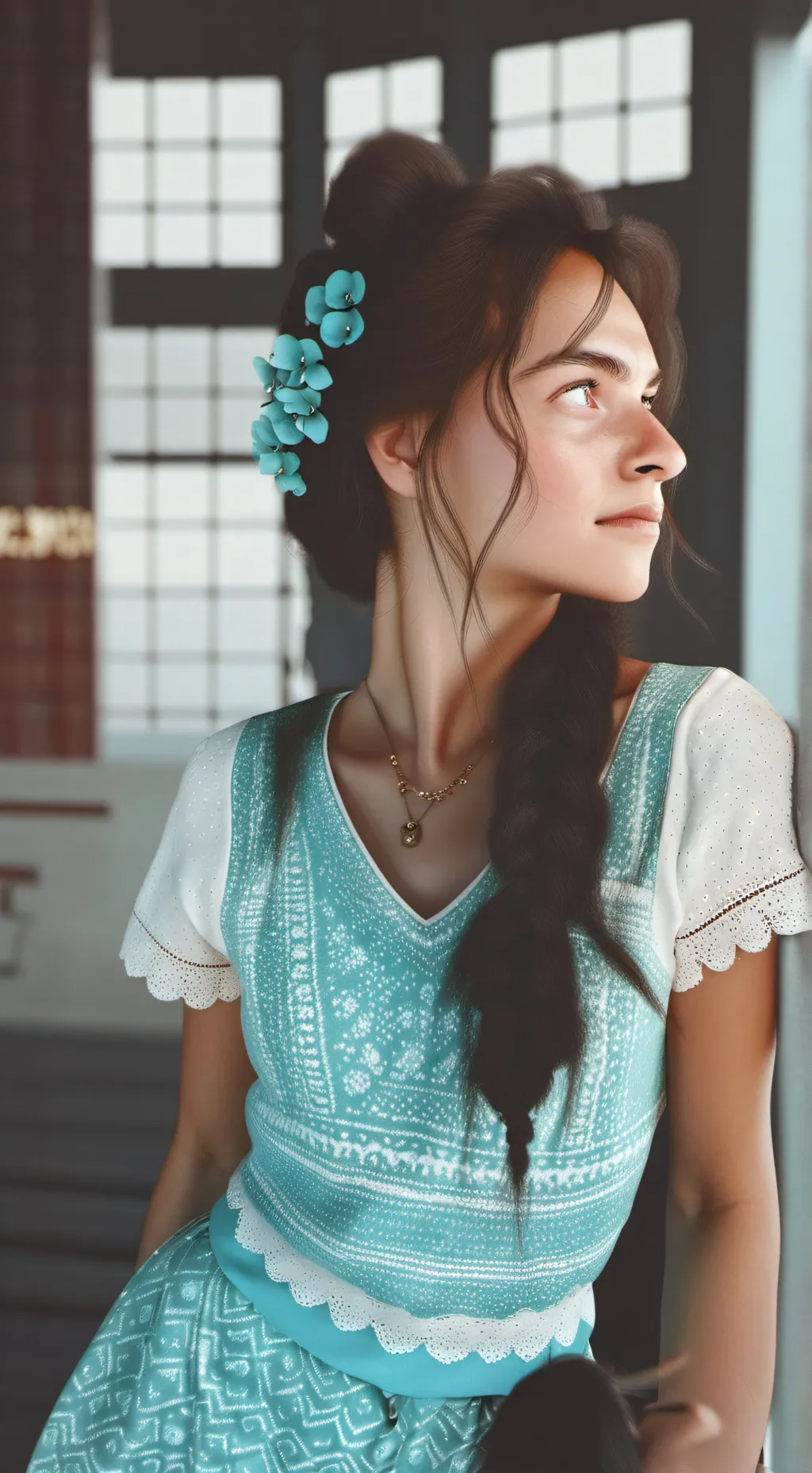 ai character: Audrey background