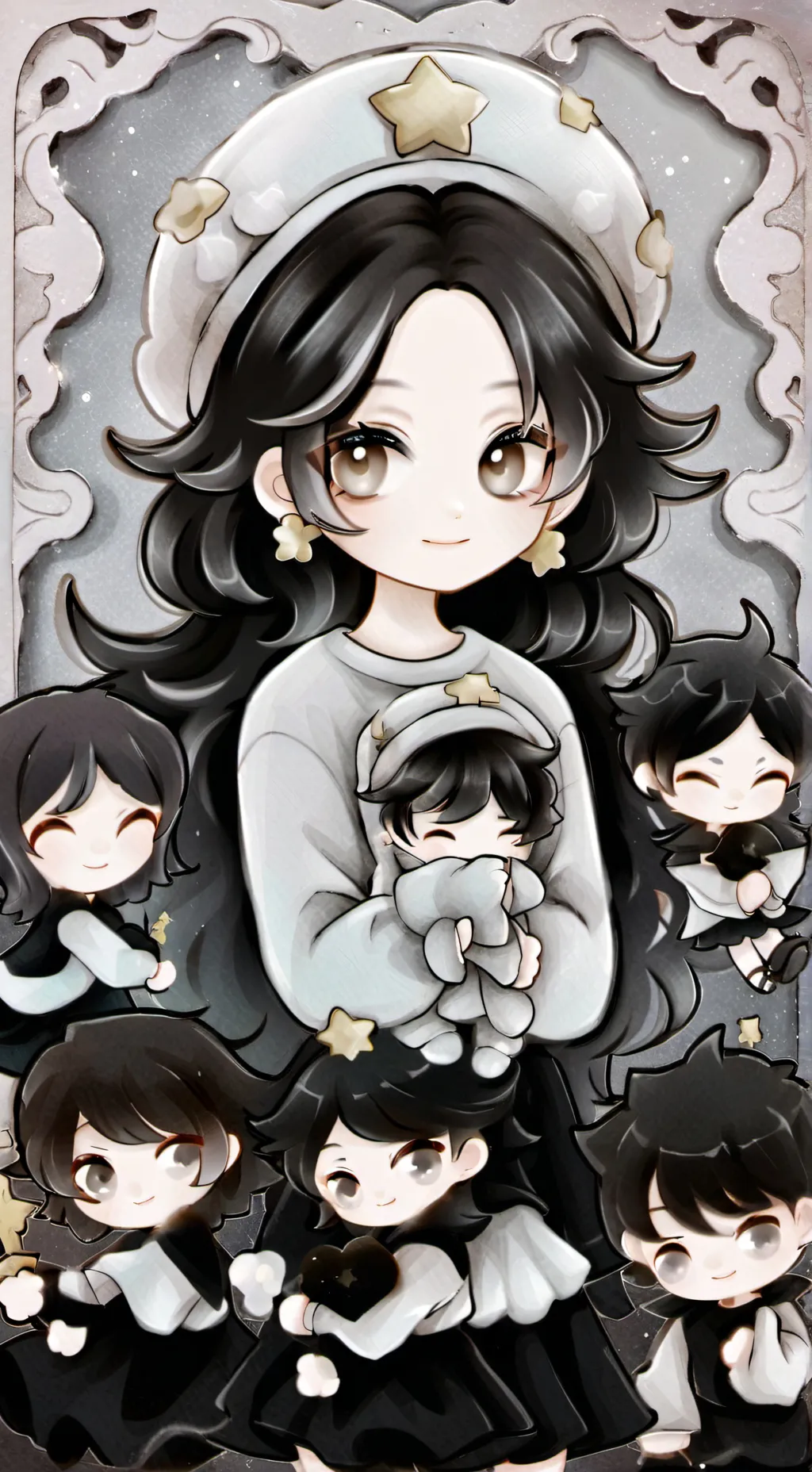 ai character: mom background