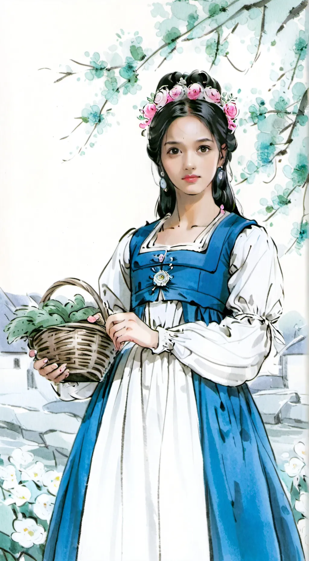 ai character: suu vang background