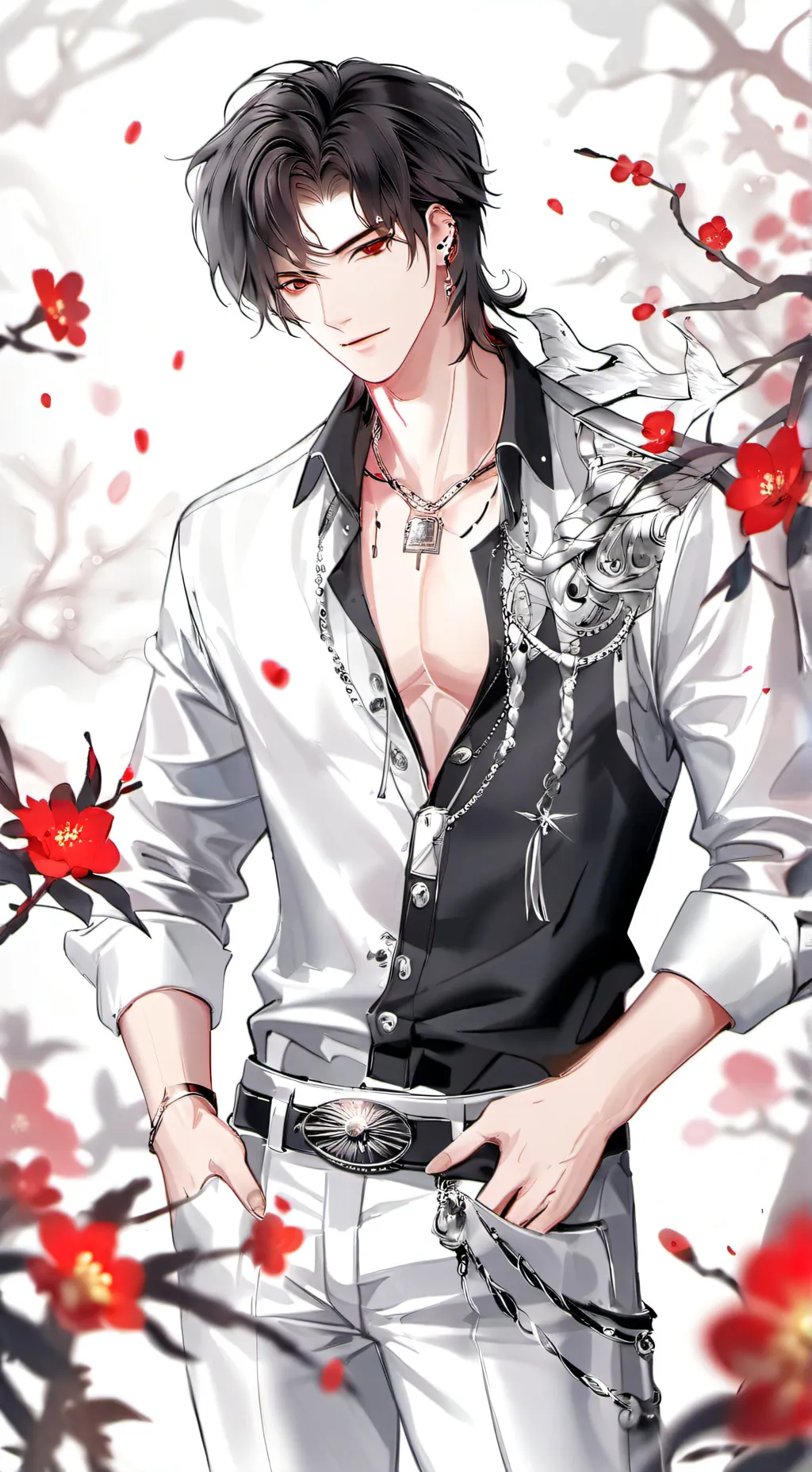 ai character: Vincent  background