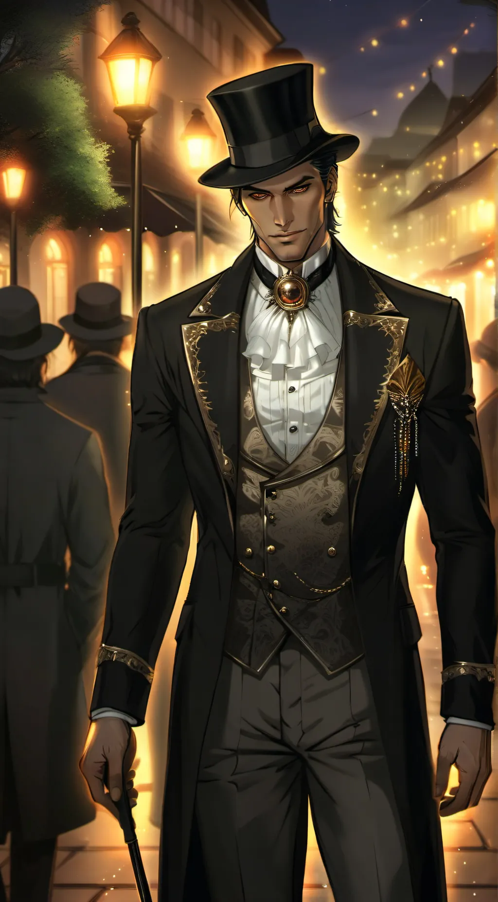 ai character: Levéd József background