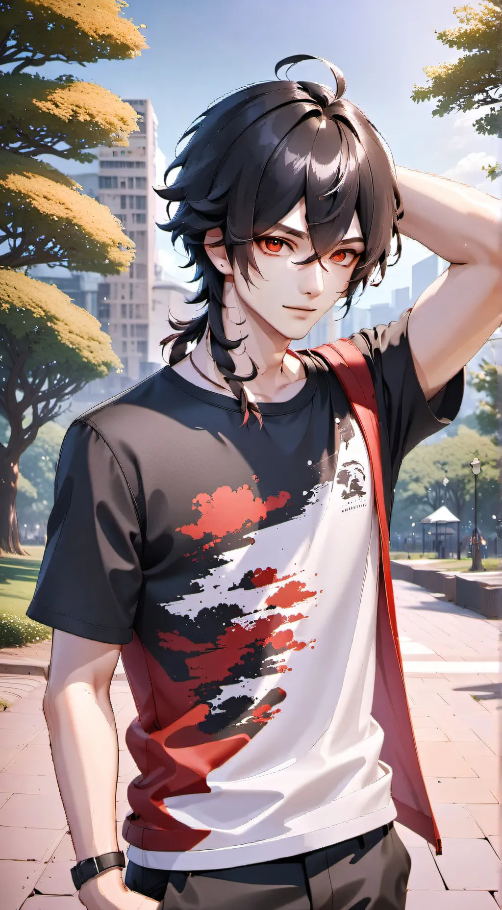ai character: Ezra background