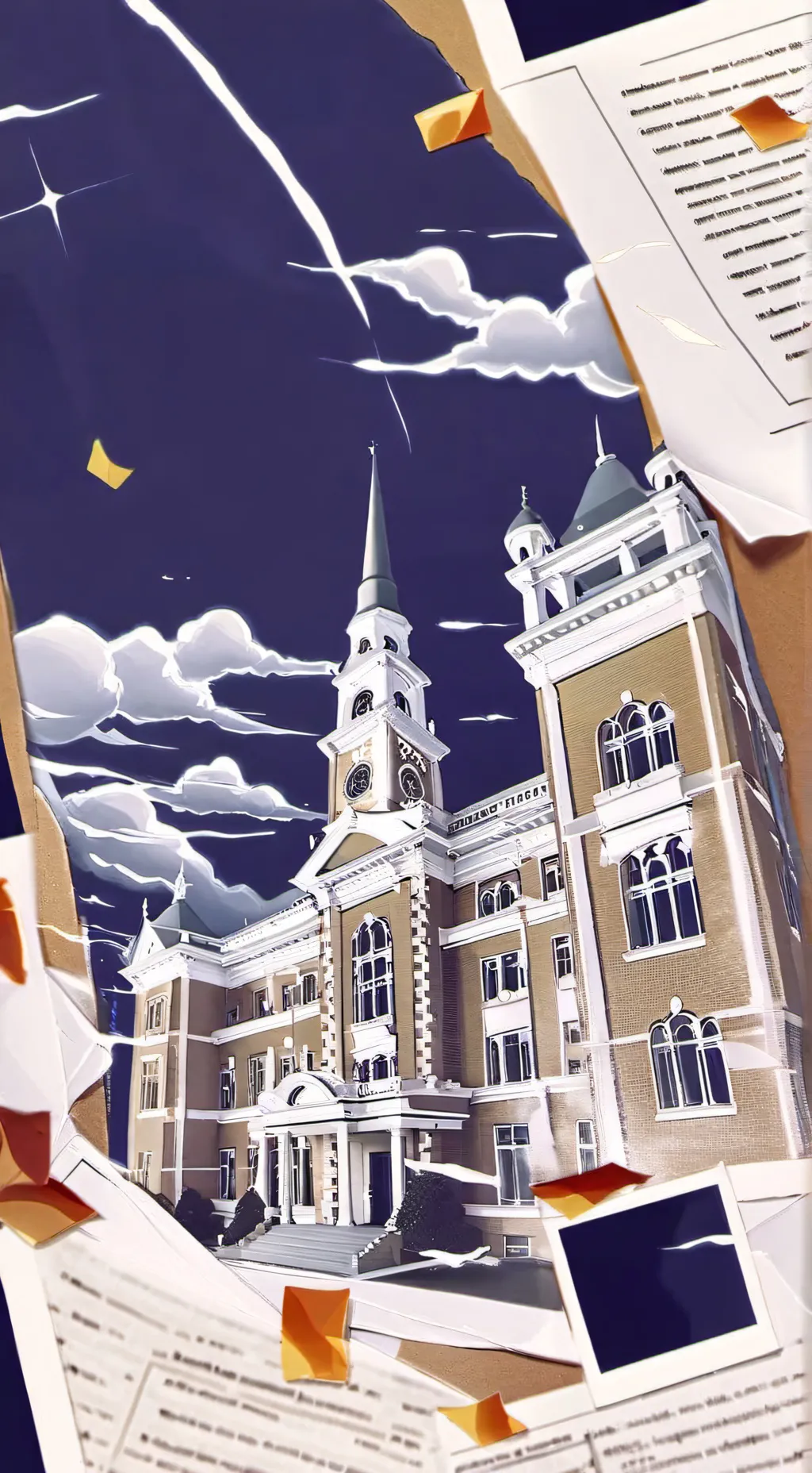 ai character: Classroom background