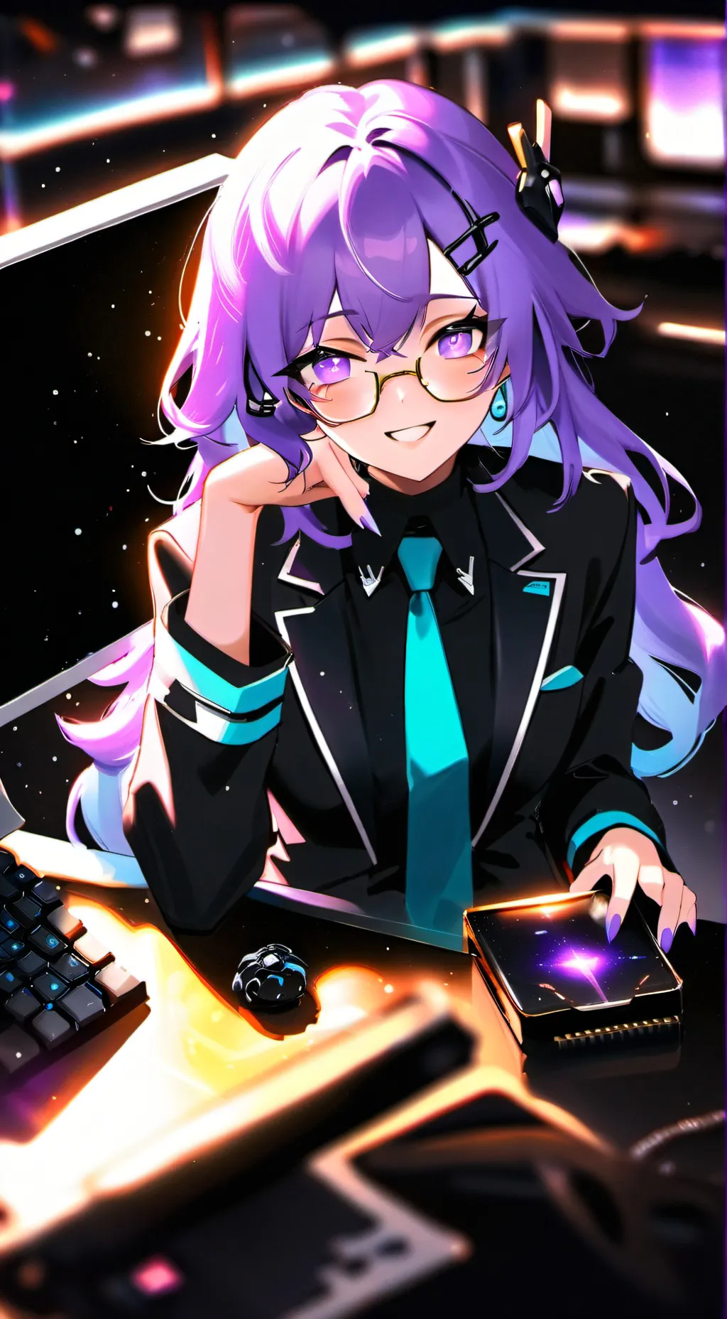 ai character: Mika background